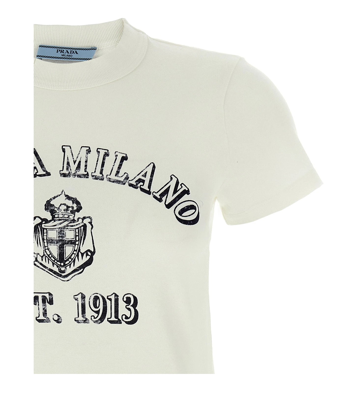 Prada T-Shirt in white, Cotton — view 3