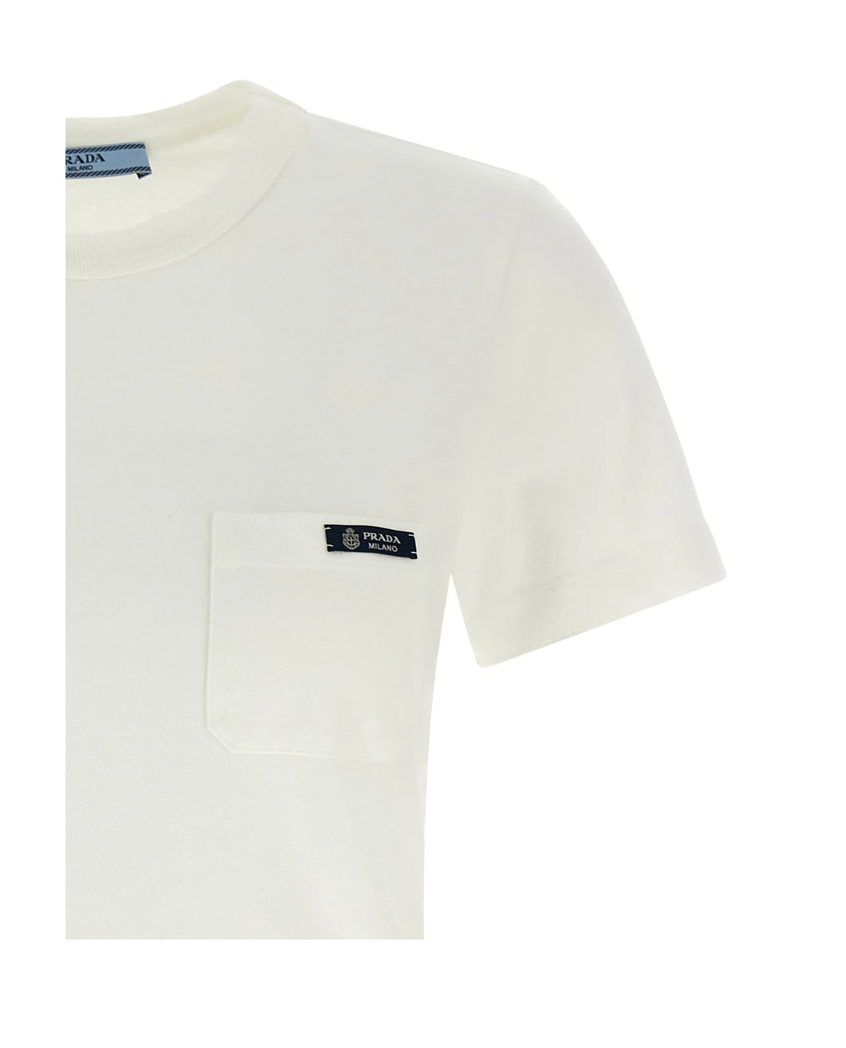 Prada T-Shirt in white, Cotton — view 3