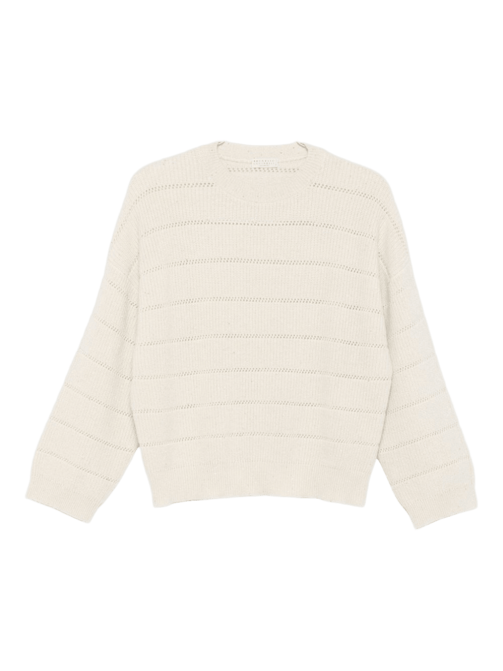 Brunello Cucinelli Beige Sweater Glam Steals
