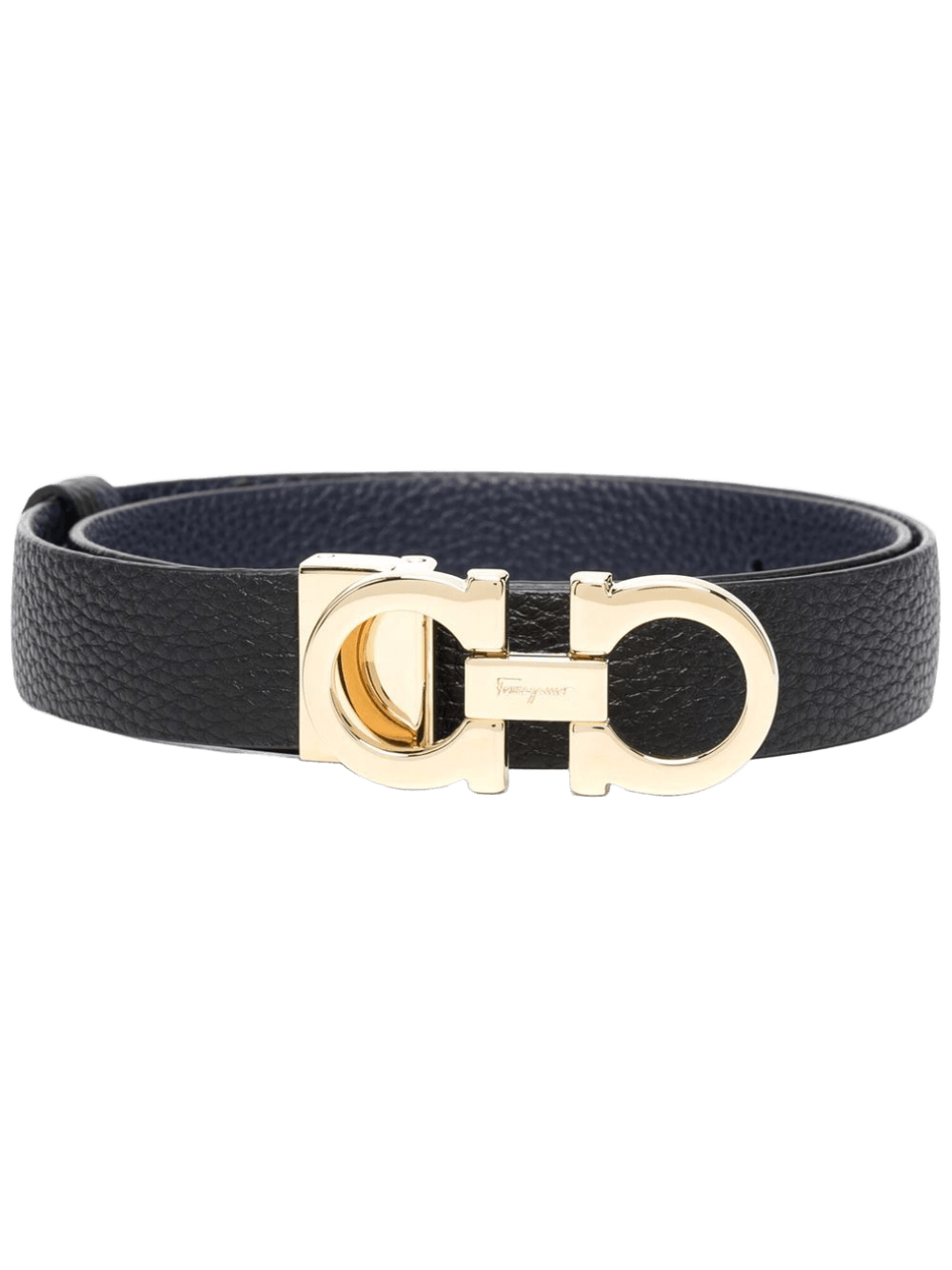 Salvatore Ferragamo Leather Reversible Belt Glam Steals