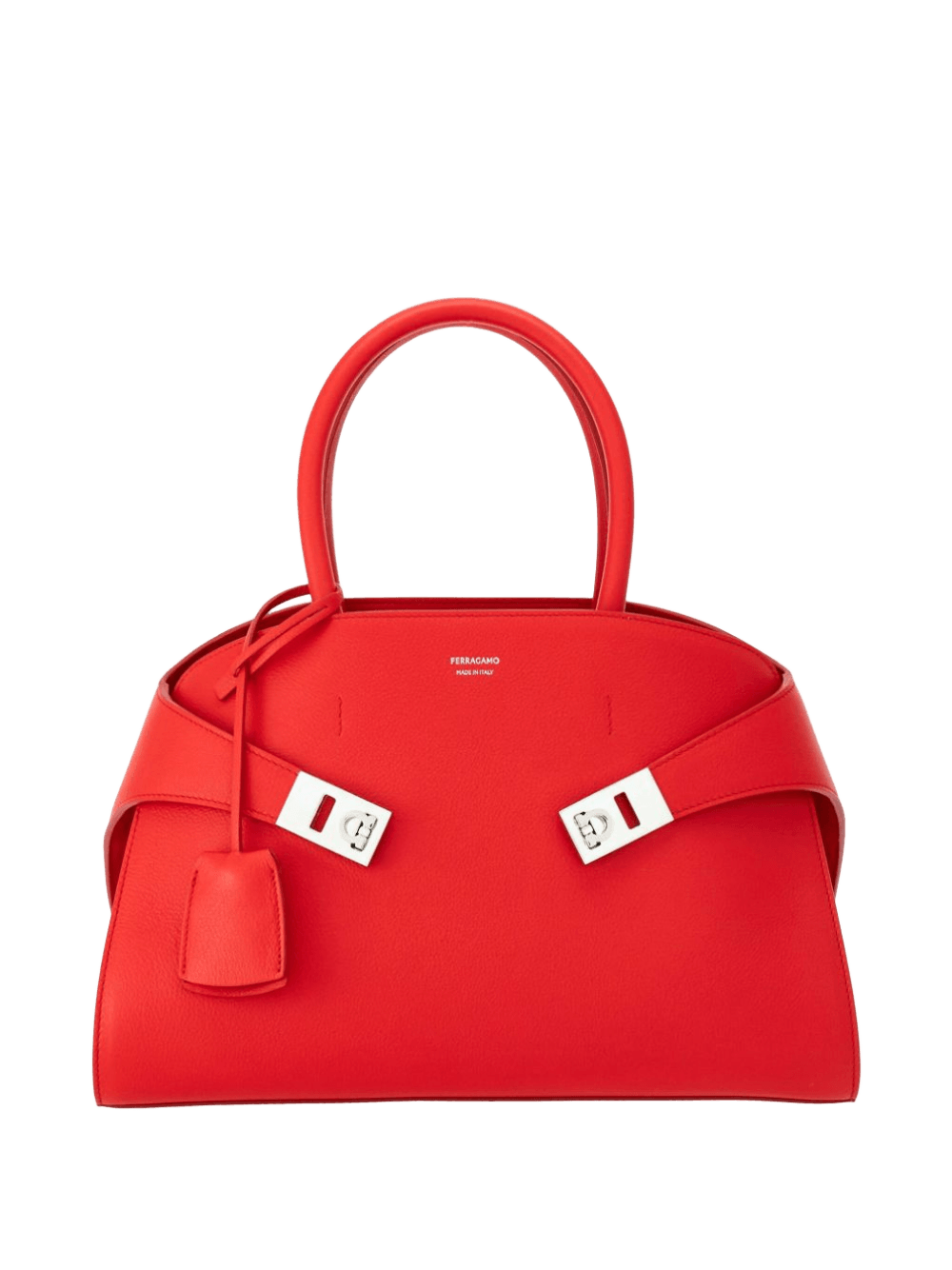 Salvatore Ferragamo Leather Hug Tote Bag Glam Steals