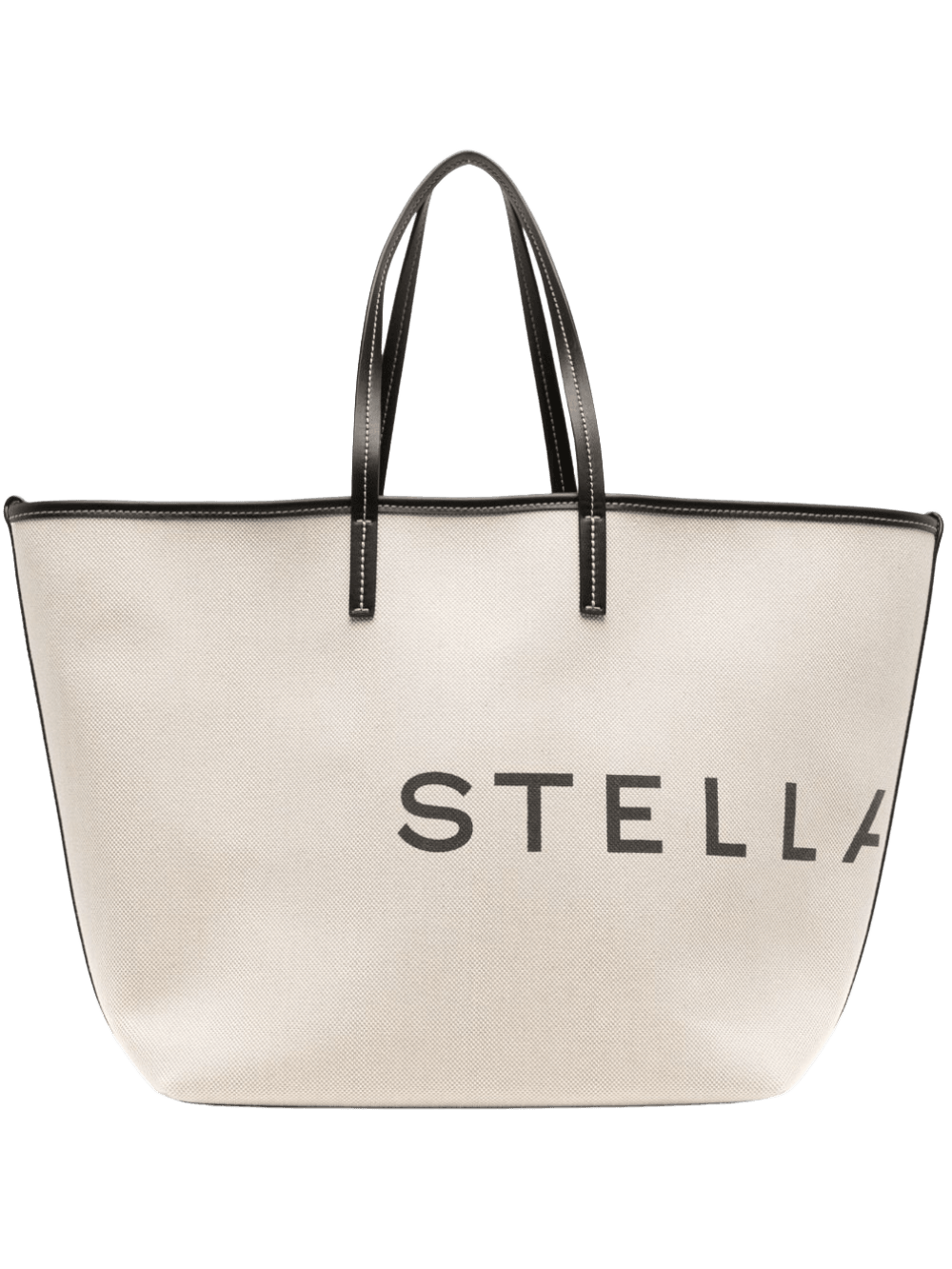 Stella Mccartney Canvas Logo Tote Bag Glam Steals