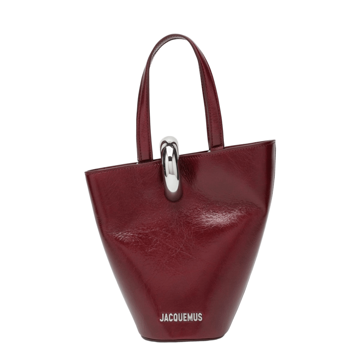 JACQUEMUS Burgundy The Small Bambola bag Glam Steals