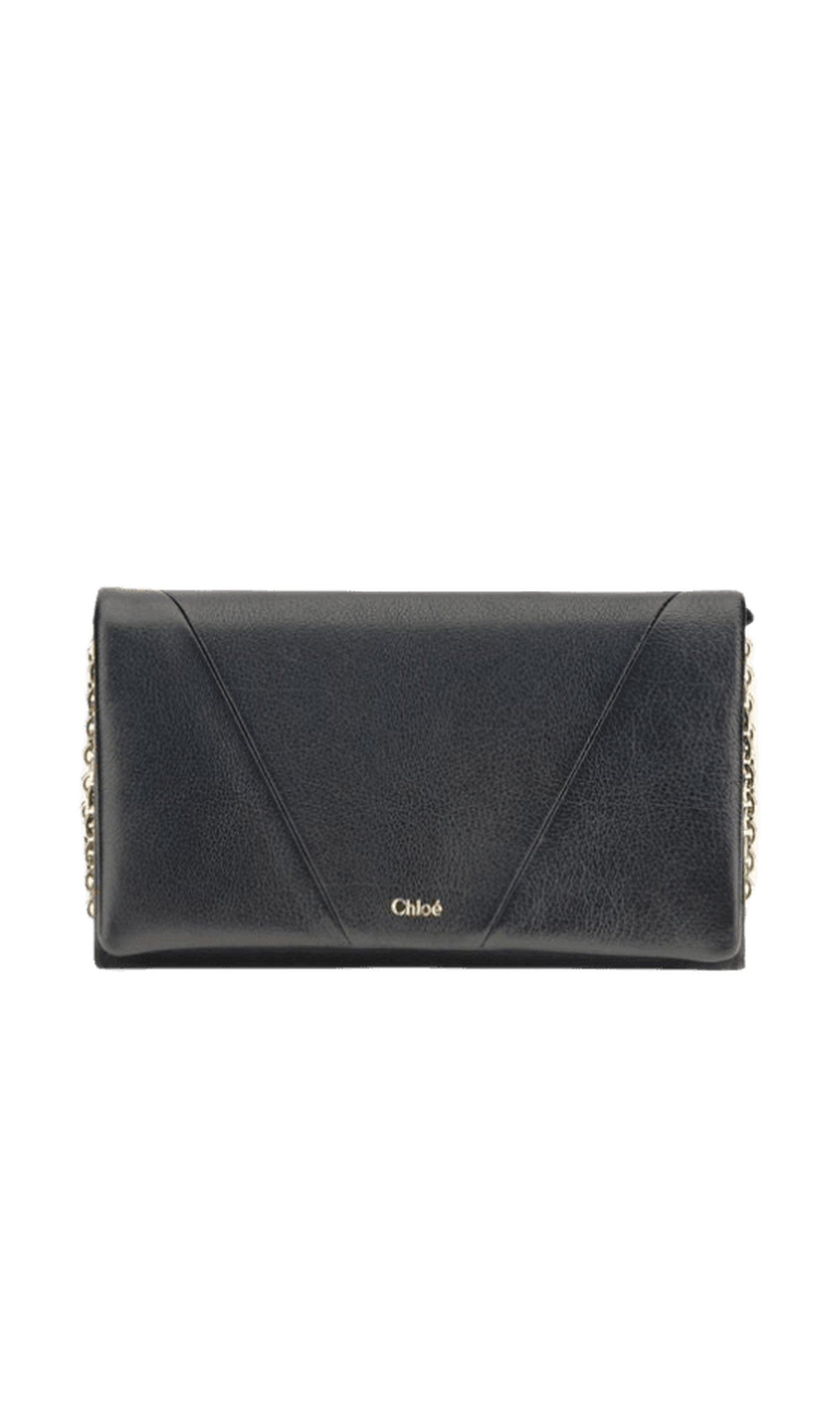 Chloé Spin Wallet with Flap and Chain Glam Steals