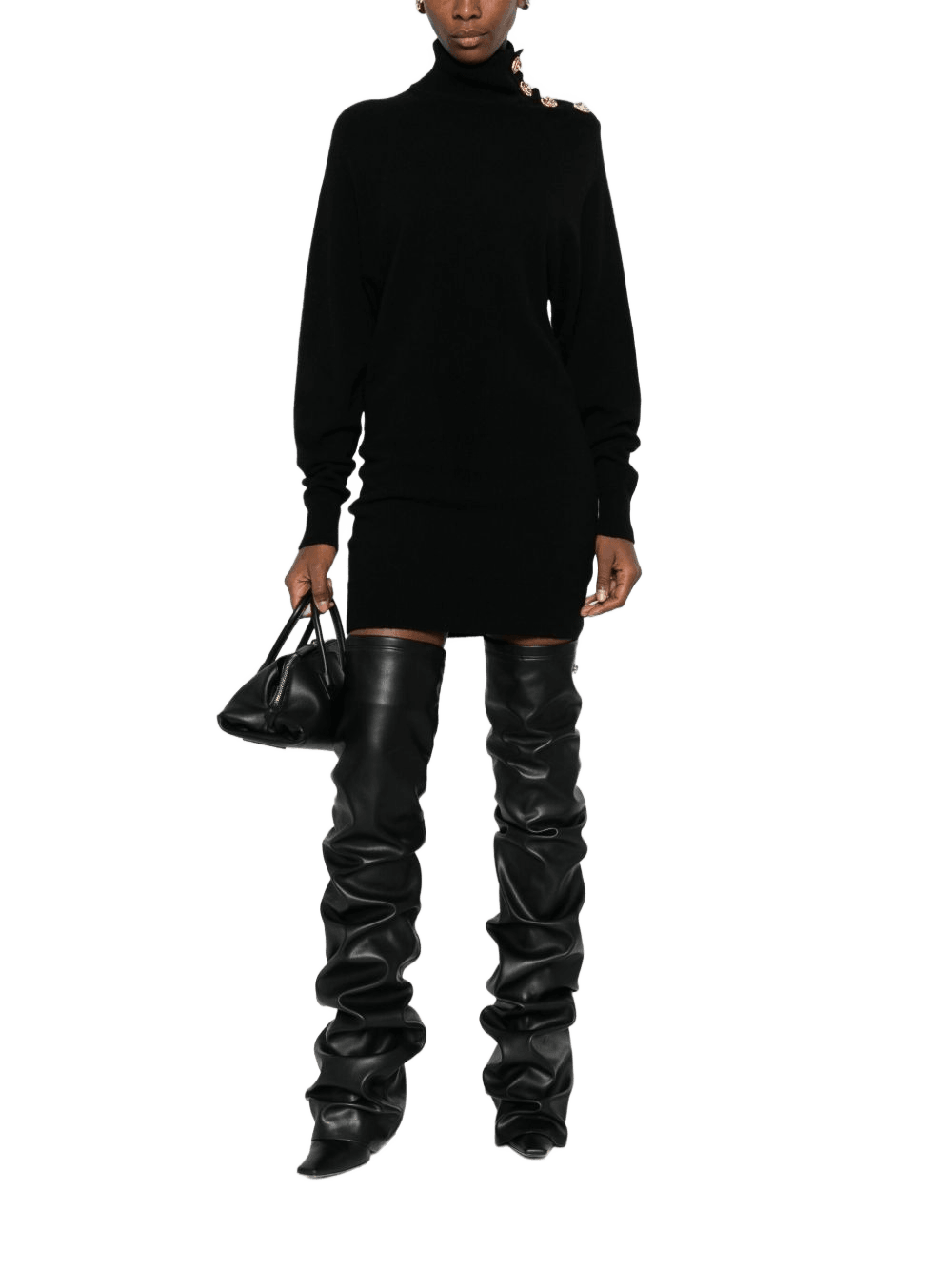 Balmain Black Dress