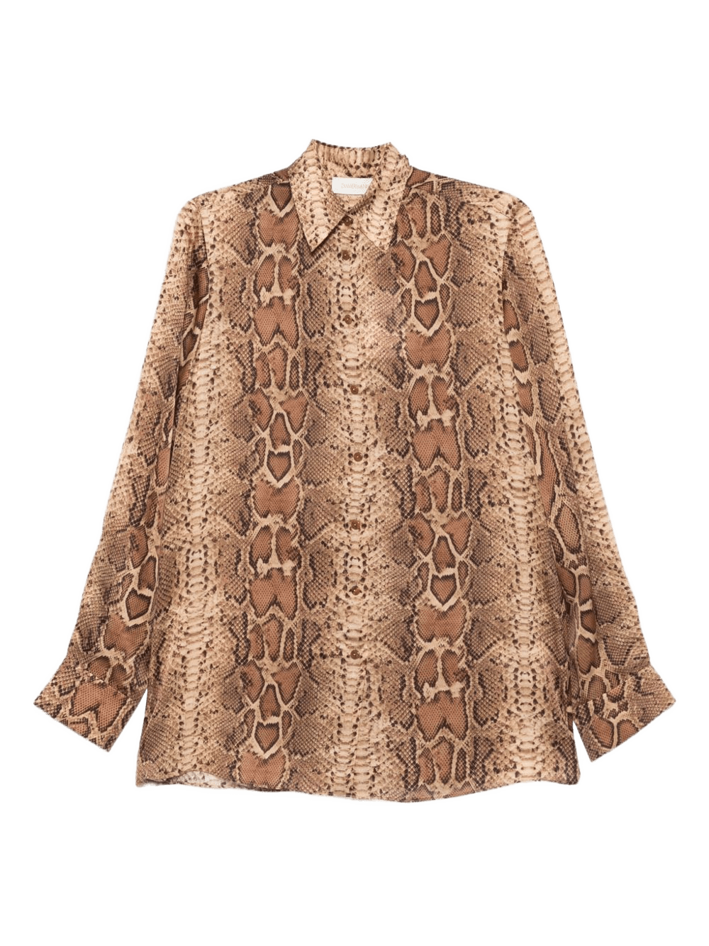 Zimmermann Brown Shirt