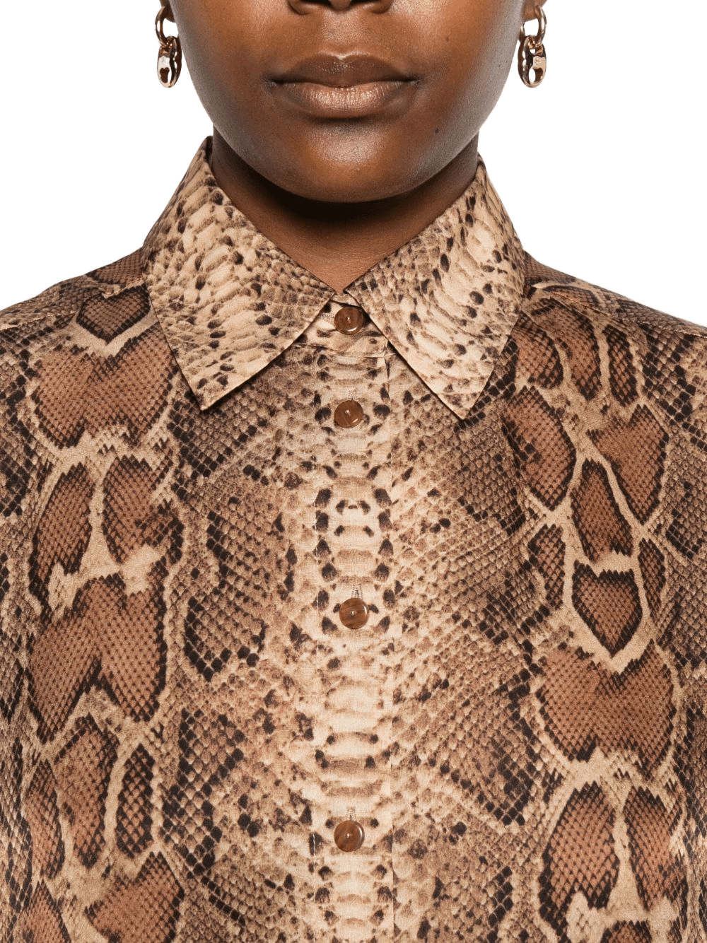 Zimmermann Brown Shirt