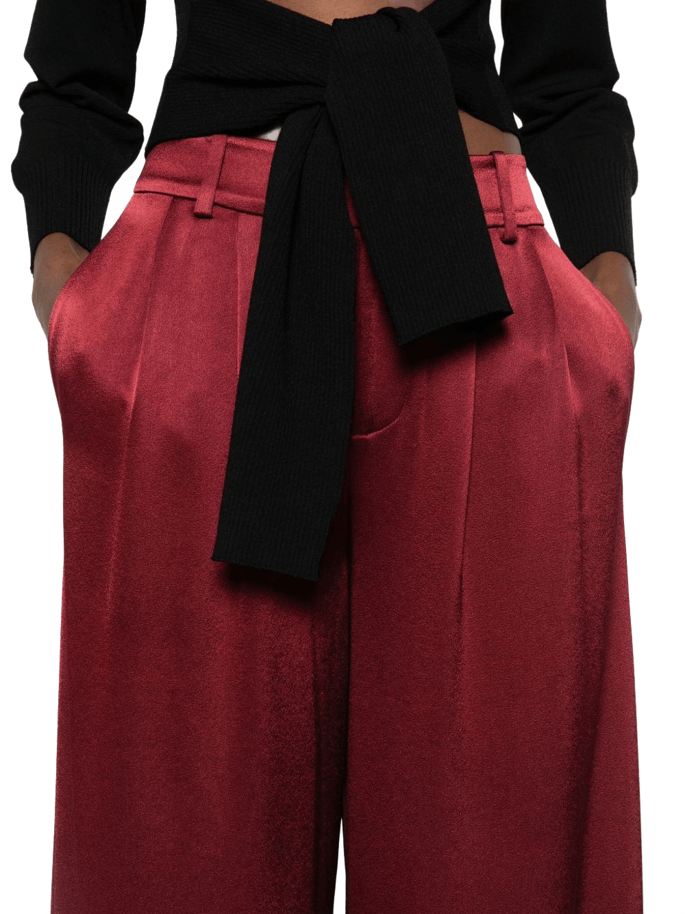 Alice + Olivia Trouser Bordeaux
