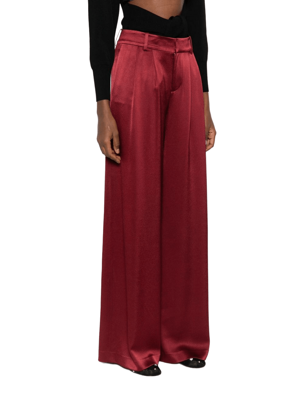 Alice + Olivia Trouser Bordeaux