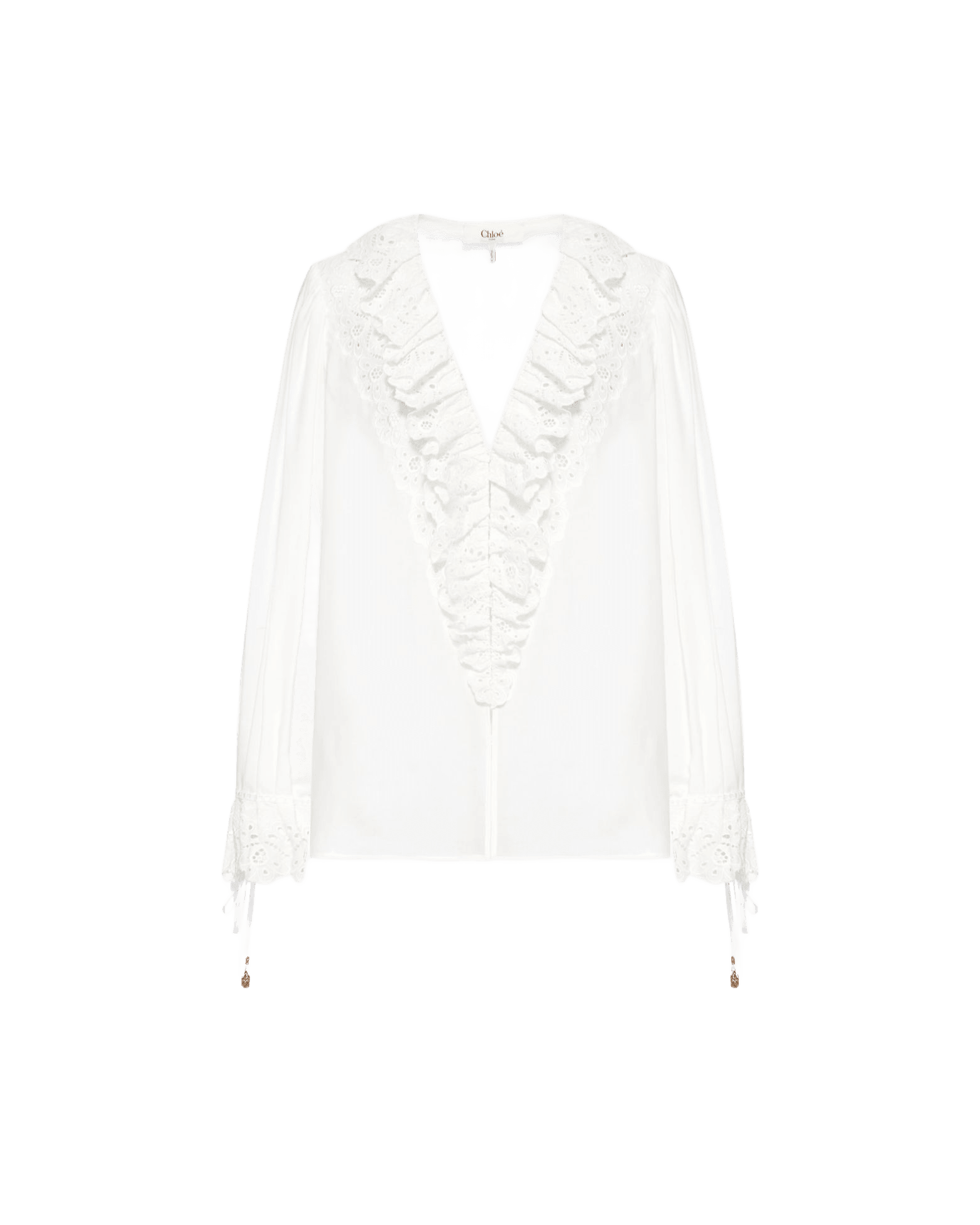 Chloé White Top Glam Steals