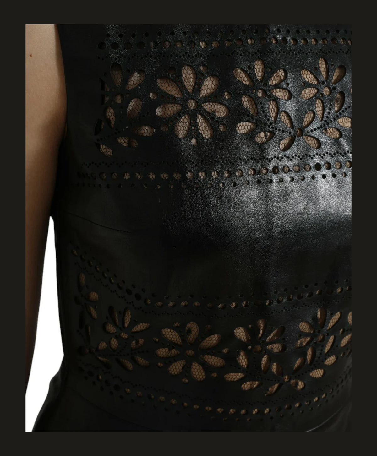 Red Valentino Dresse in black, Nylon Cotton — view 5