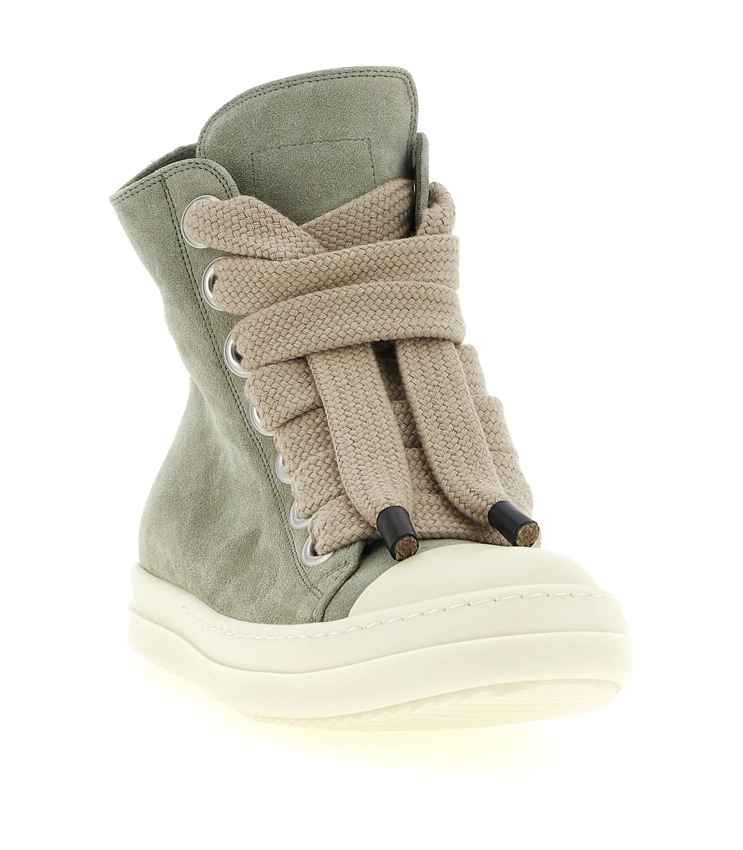 Rick Owens Sneakers in beige, Calfskin Leather — view 2