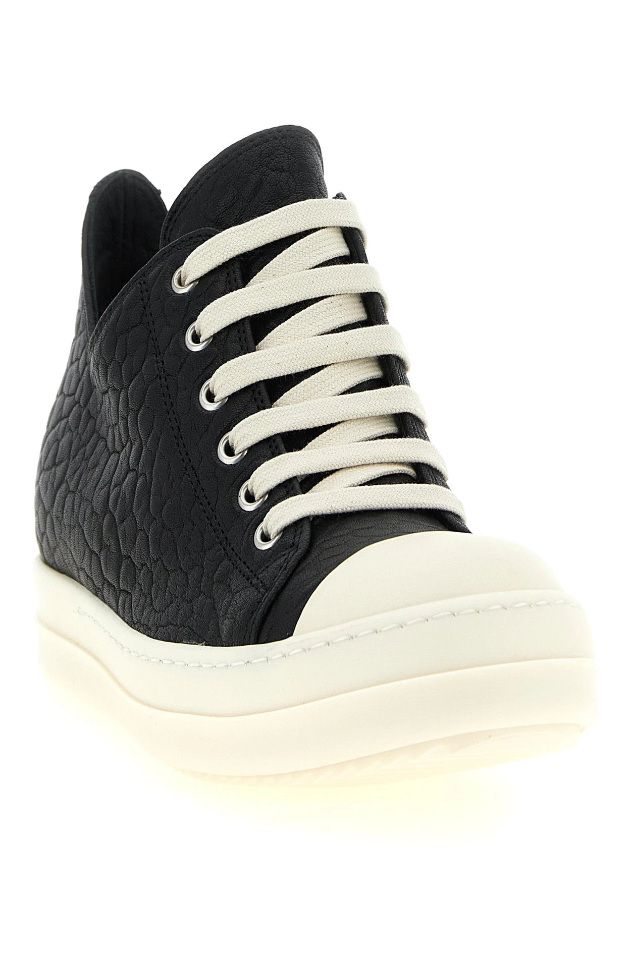 Rick Owens Sneakers in black, Lamb Leather — view 2