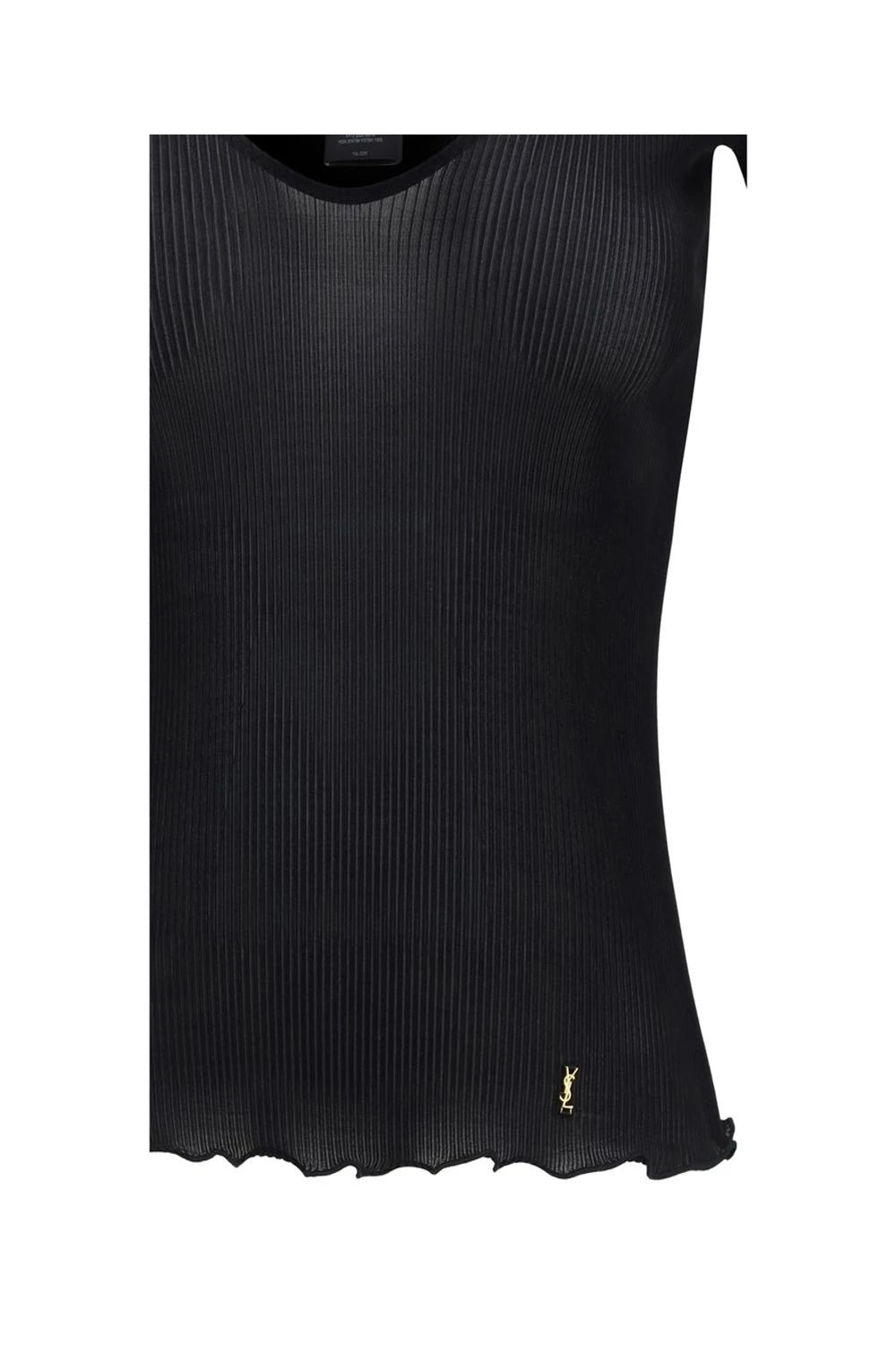 Saint Laurent Blouse in black, Silk — view 3