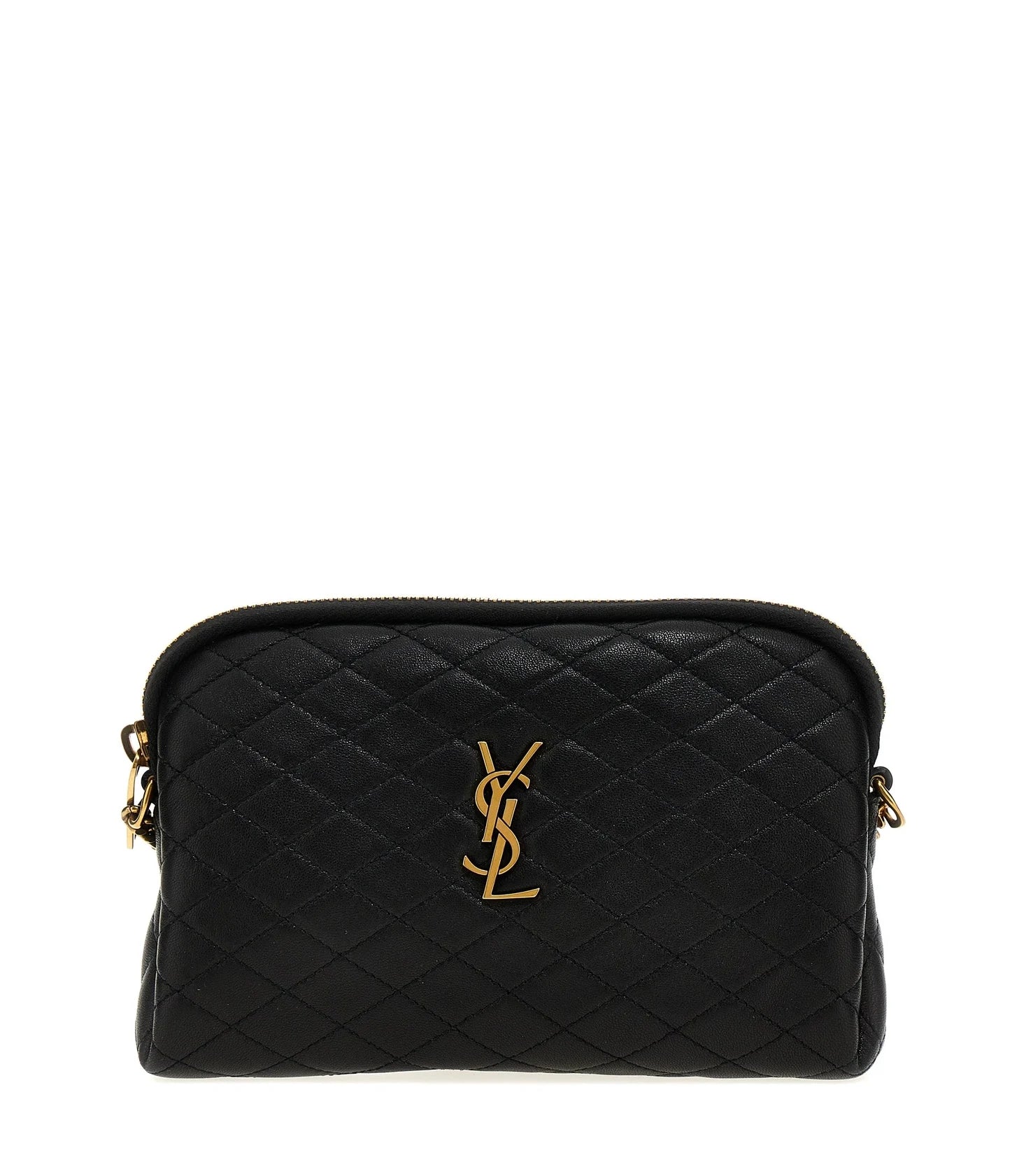 Saint Laurent Cross Body Bag in black, Lamb Leather