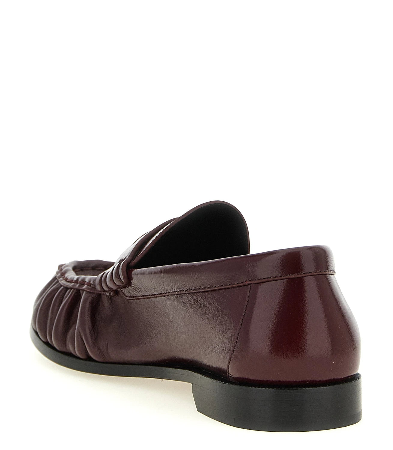 Saint Laurent Loafers in red, Calfskin Leather — view 4