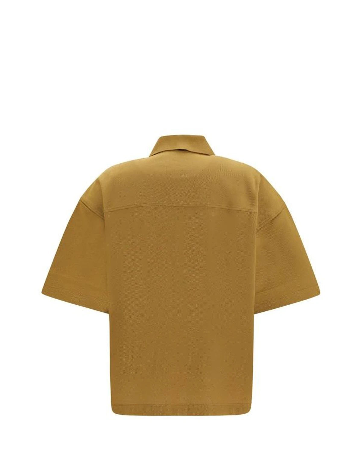 Saint Laurent Polo in brown, Cotton — view 2