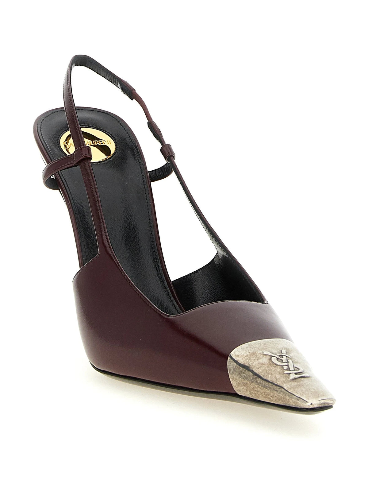 Saint Laurent Pumps in red, Lamb Leather — view 2