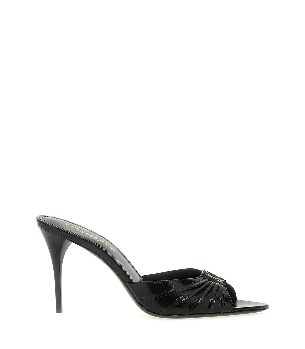 Saint Laurent Sandals in black, Lamb Leather