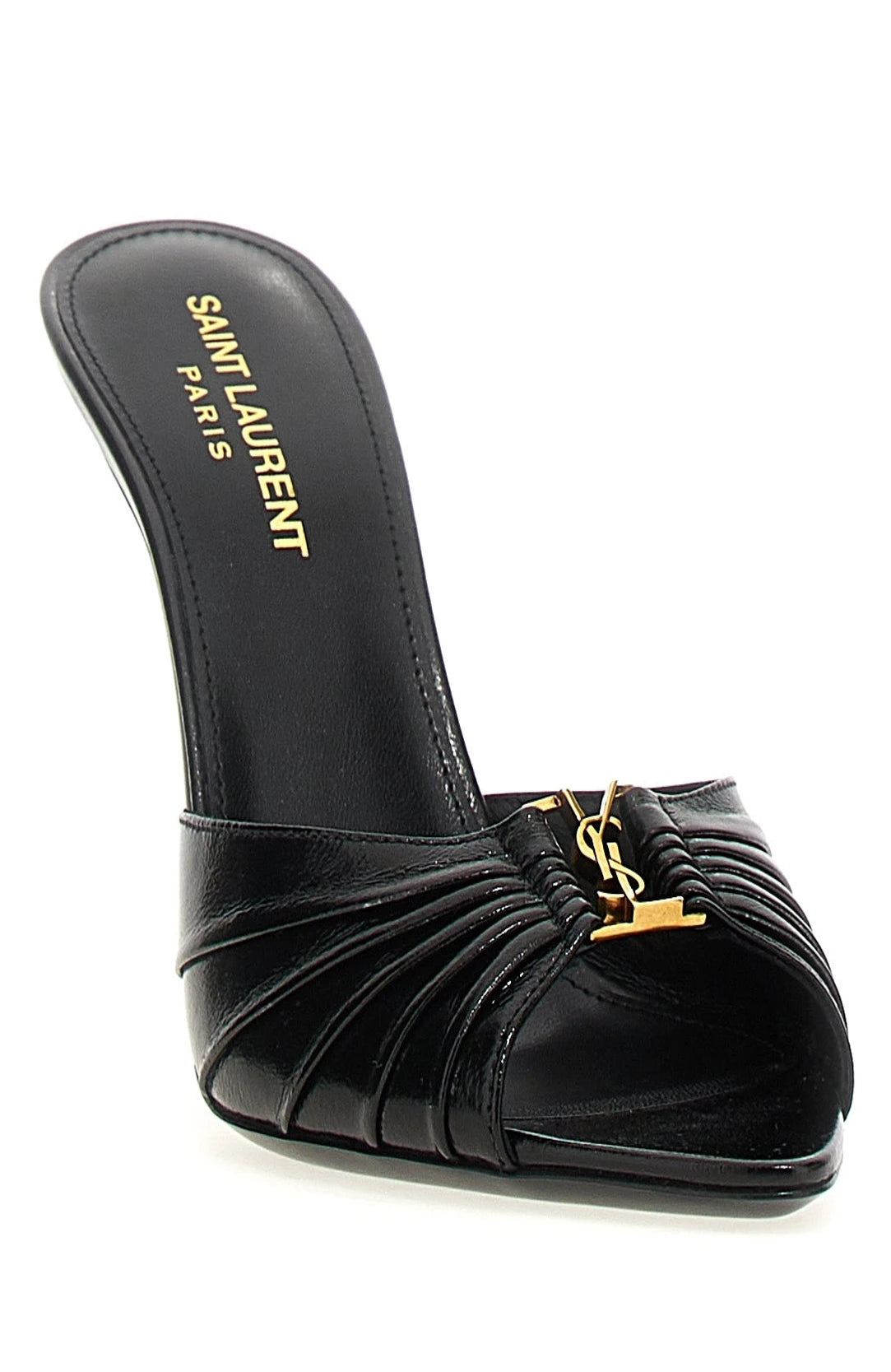 Saint Laurent Sandals in black, Lamb Leather — view 2