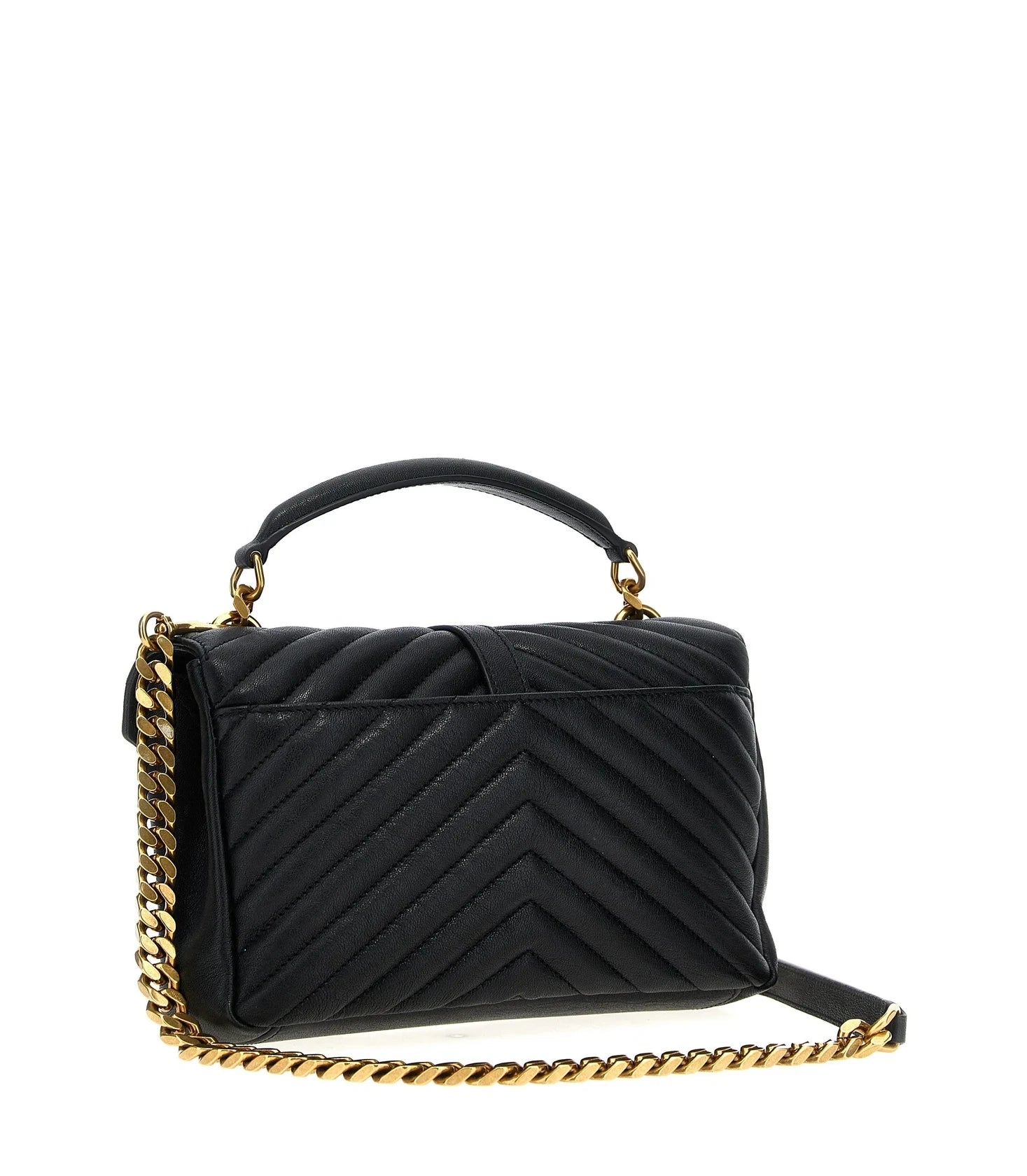 Saint Laurent Satchel Bag in black, Calfskin Leather β view 2