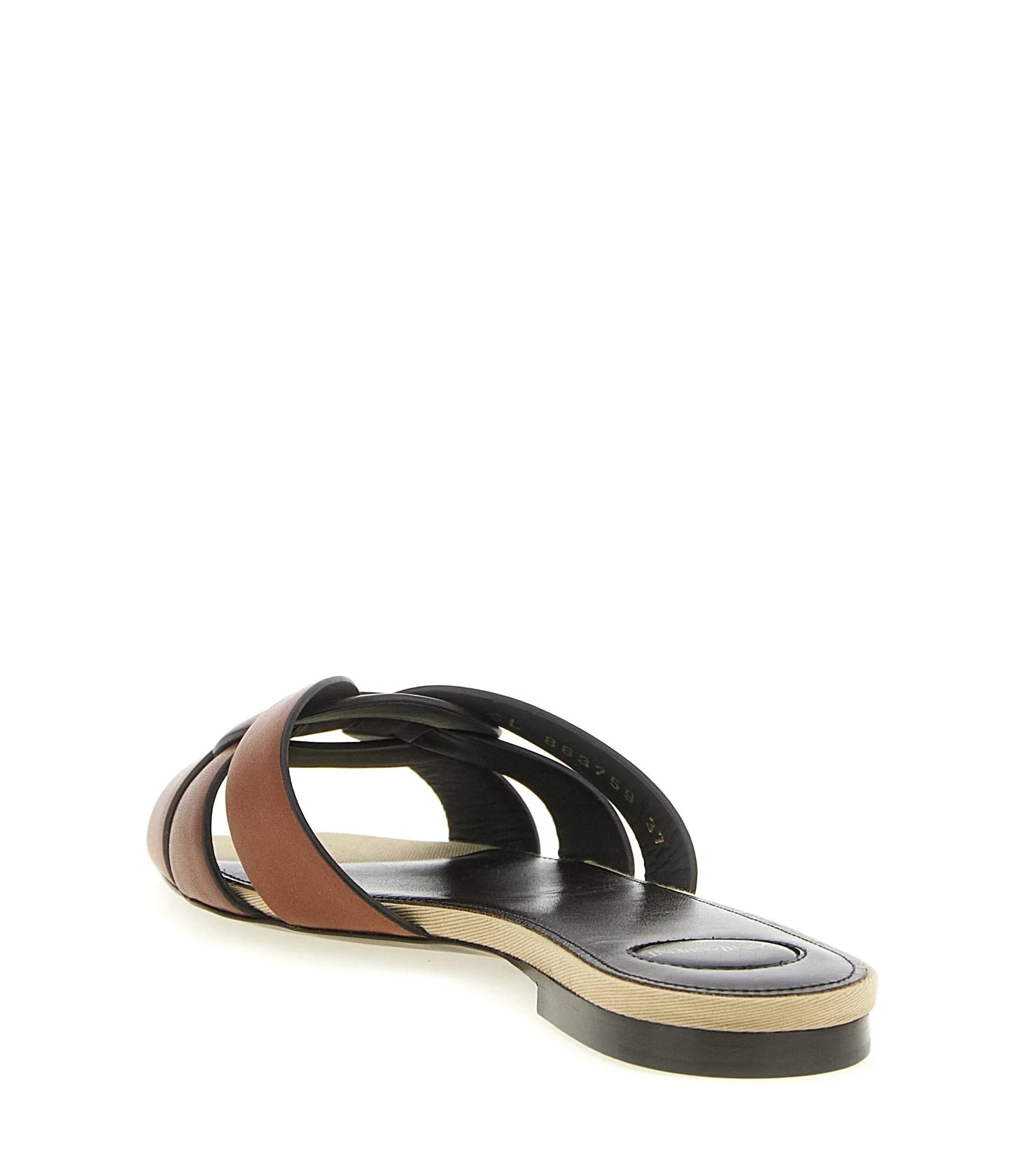 Saint Laurent Brown Slides