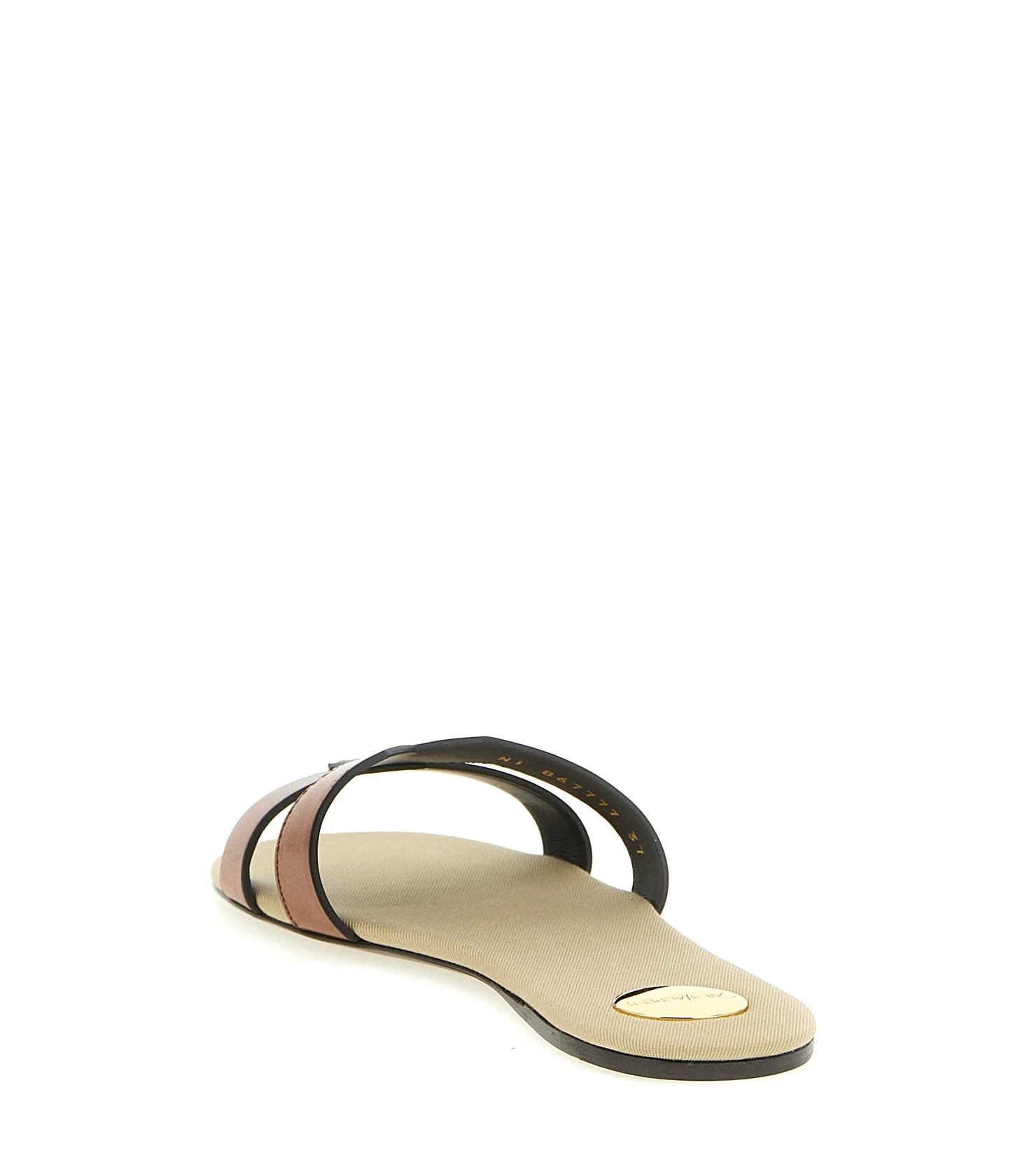Saint Laurent Brown Slides