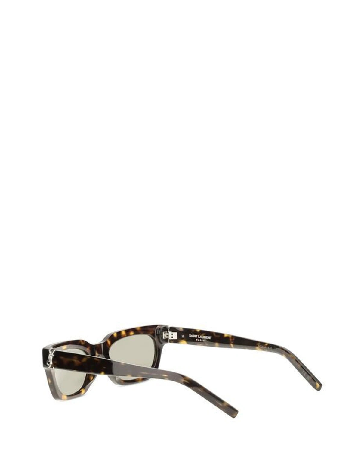 Saint Laurent Sunglasse in brown, Acetate — view 3