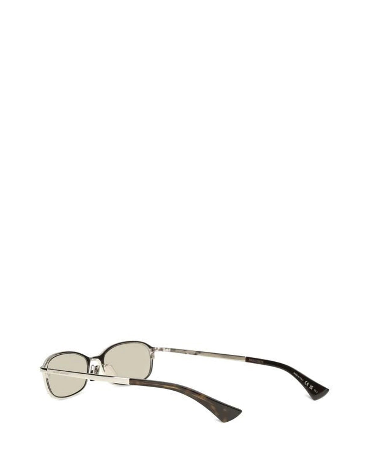 Saint Laurent Sunglasse in silver, Acetate — view 3