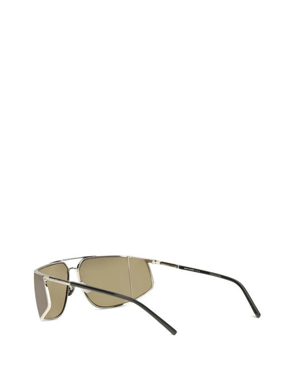 Saint Laurent Sunglasse in silver, Metal — view 3