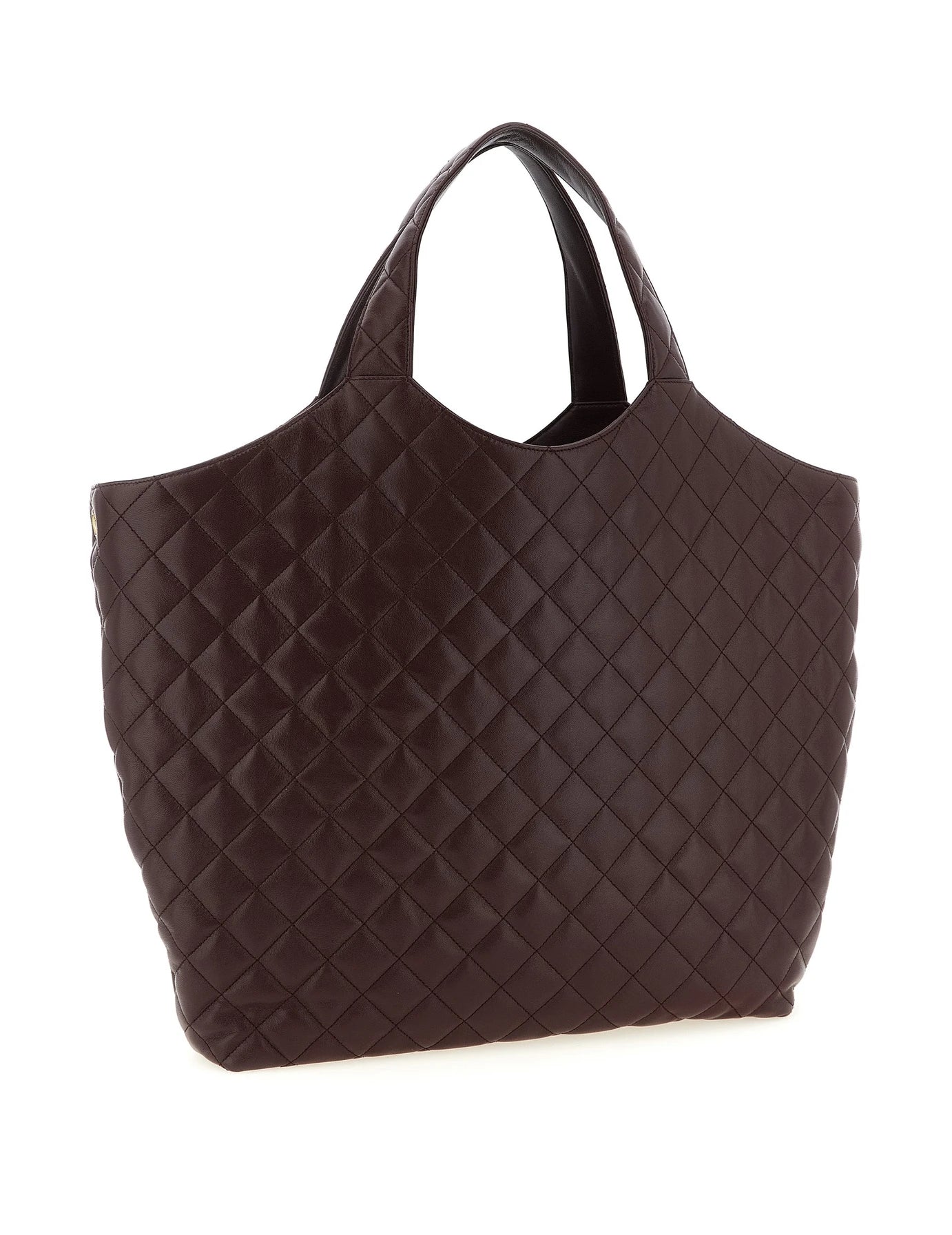 Saint Laurent Tote Bag in red, Lamb Leather — view 2