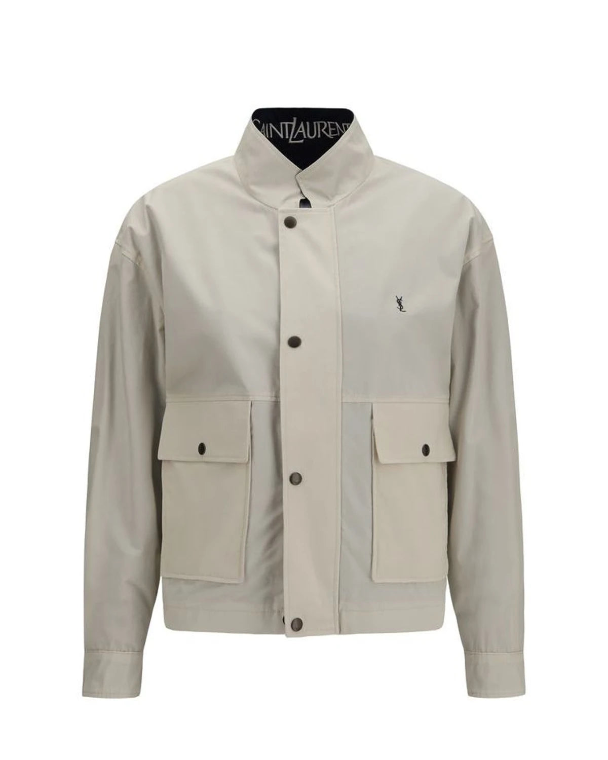Saint Laurent Trucker Jacket in multicolor, Cotton — view 2
