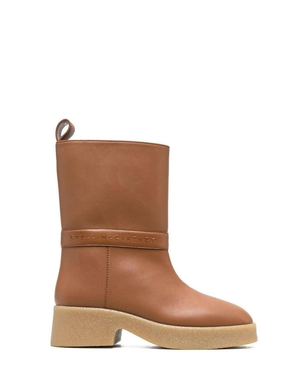 Stella Mccartney Brown Polyethylene Rain Boots Boots
