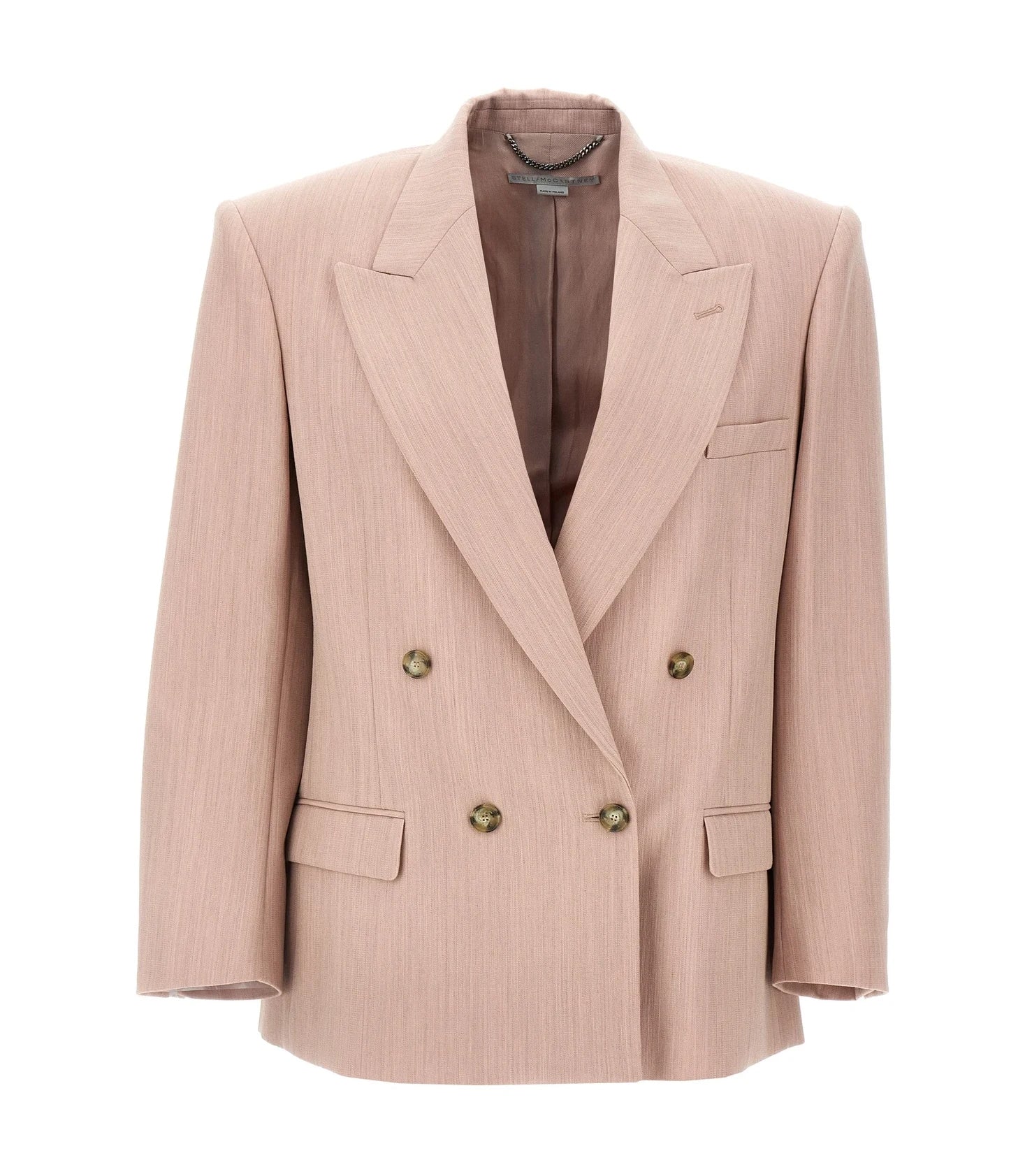 Stella McCartney Blazer in pink, Wool