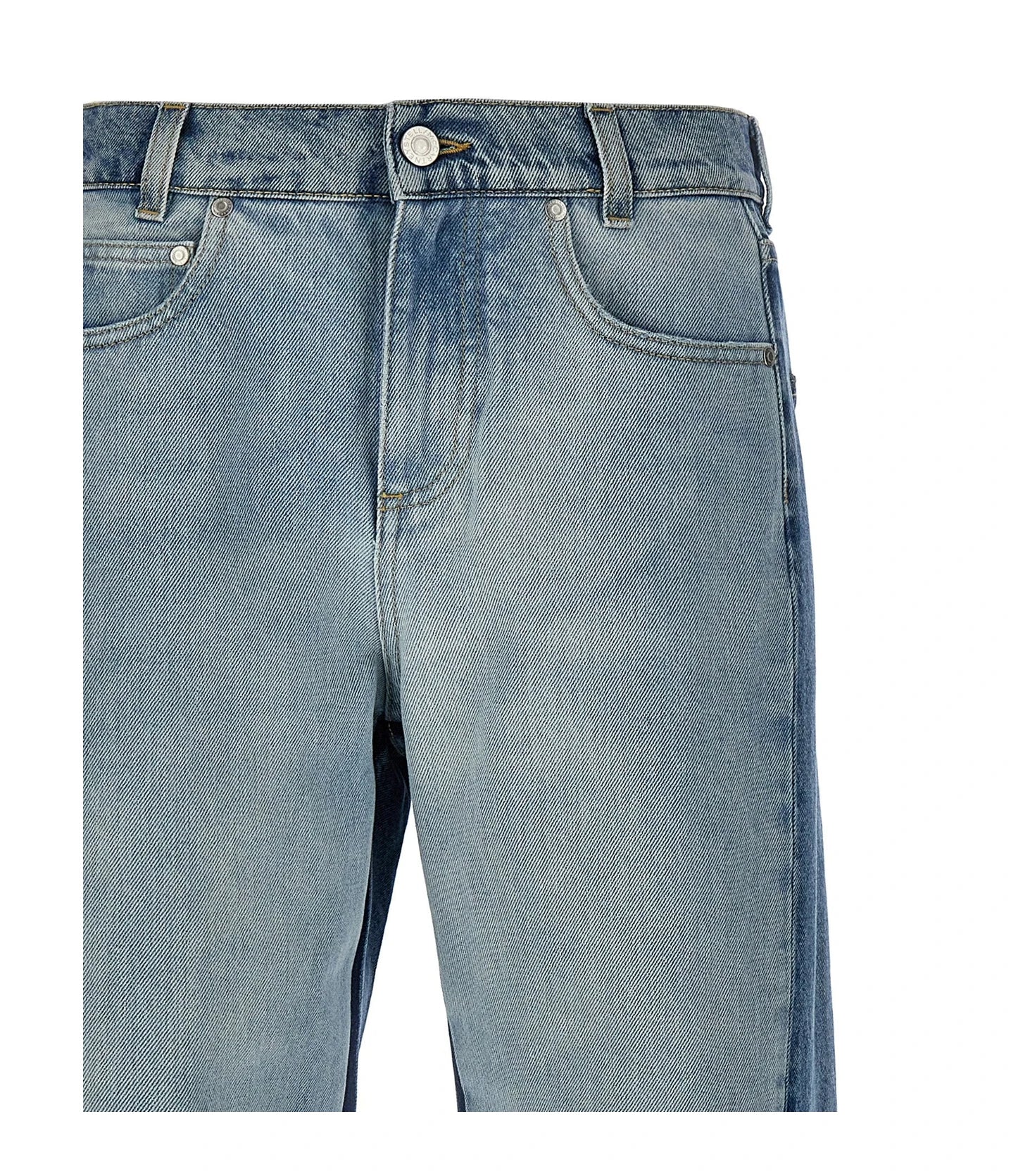 Stella McCartney Jean in blue, Cotton — view 3