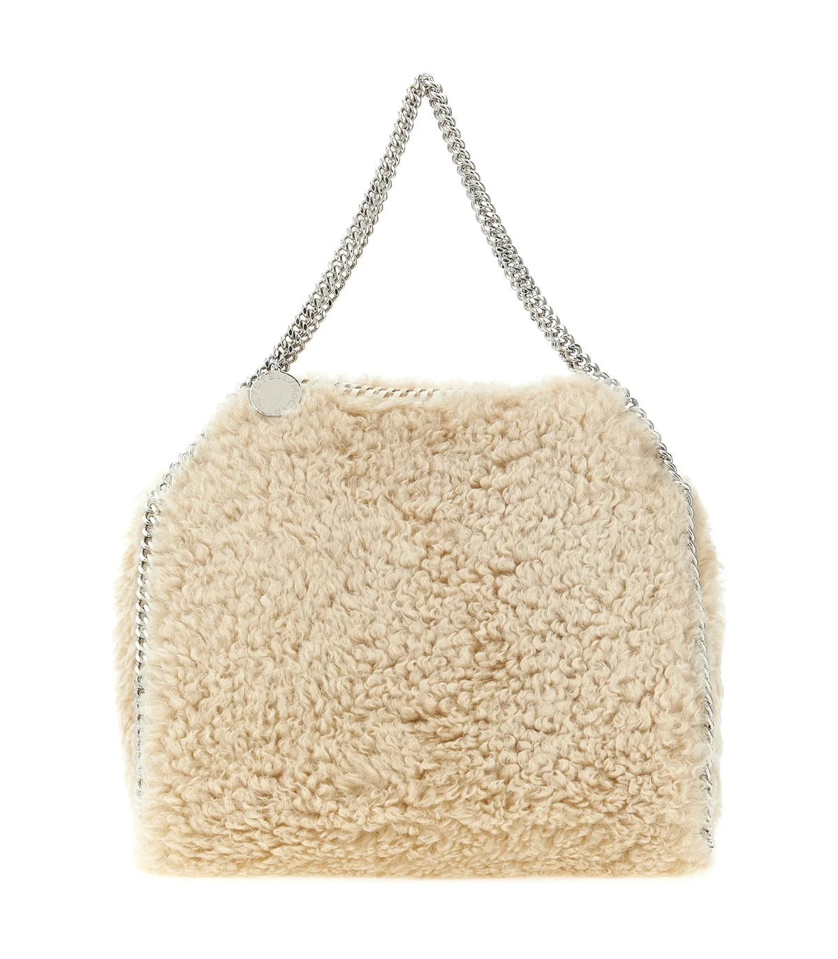 Stella McCartney Shoulder Bag in beige, Polyester
