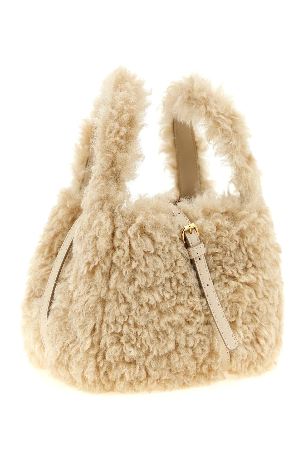 Stella McCartney Shoulder Bag in beige, Polyester — view 2