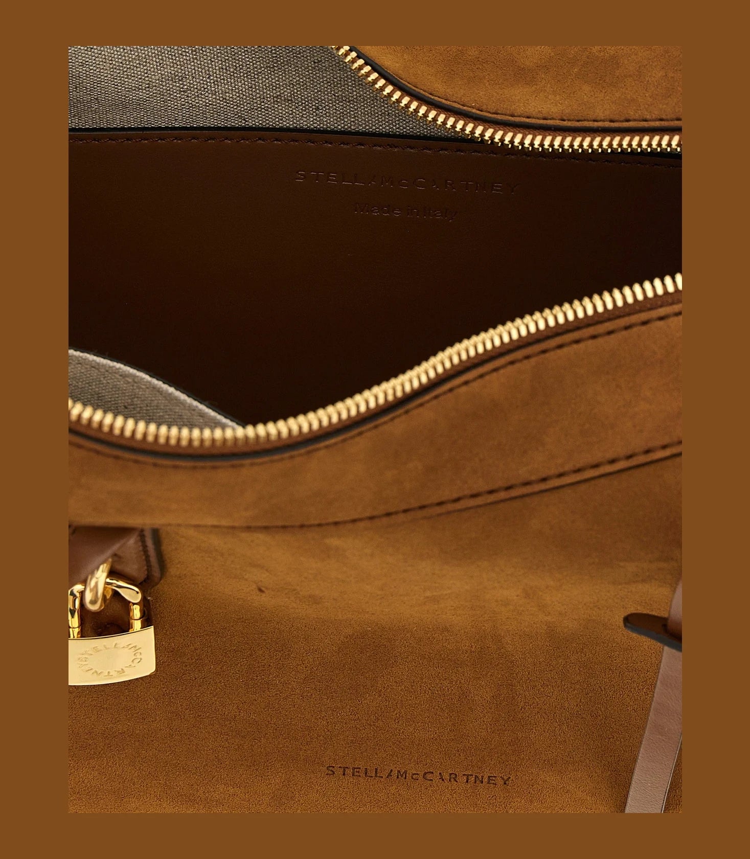 Stella McCartney Shoulder Bag in brown, Polyamide — view 4