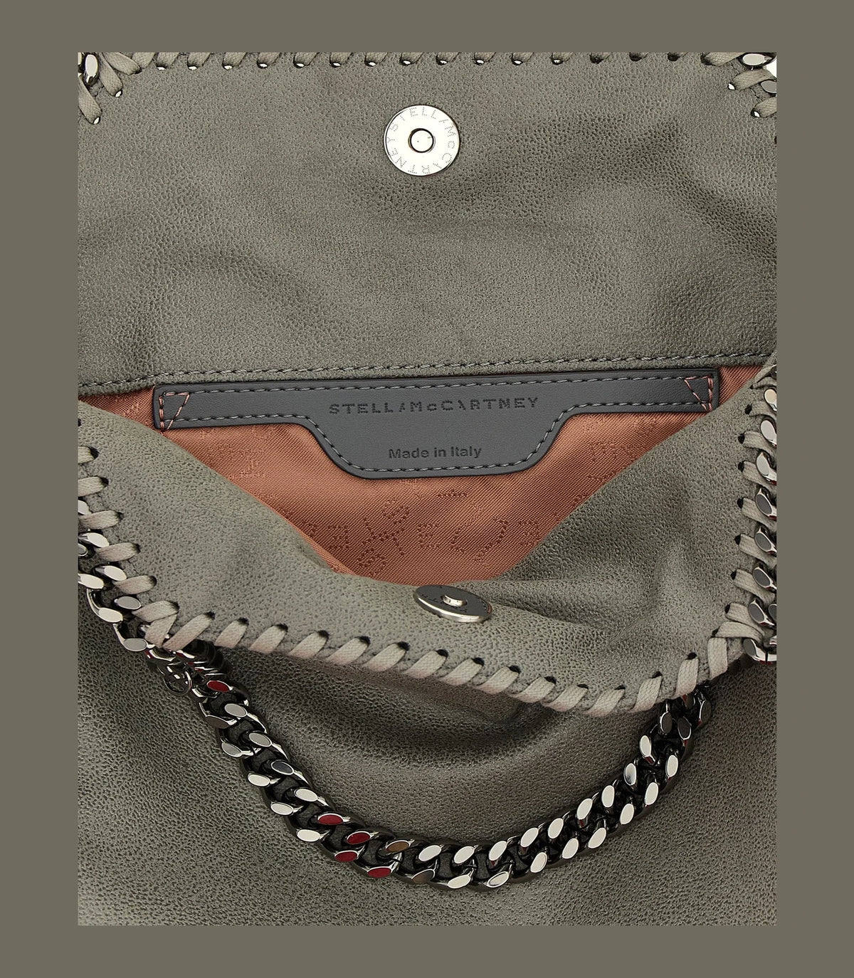 Stella McCartney Shoulder Bag in gray, Polyester — view 4