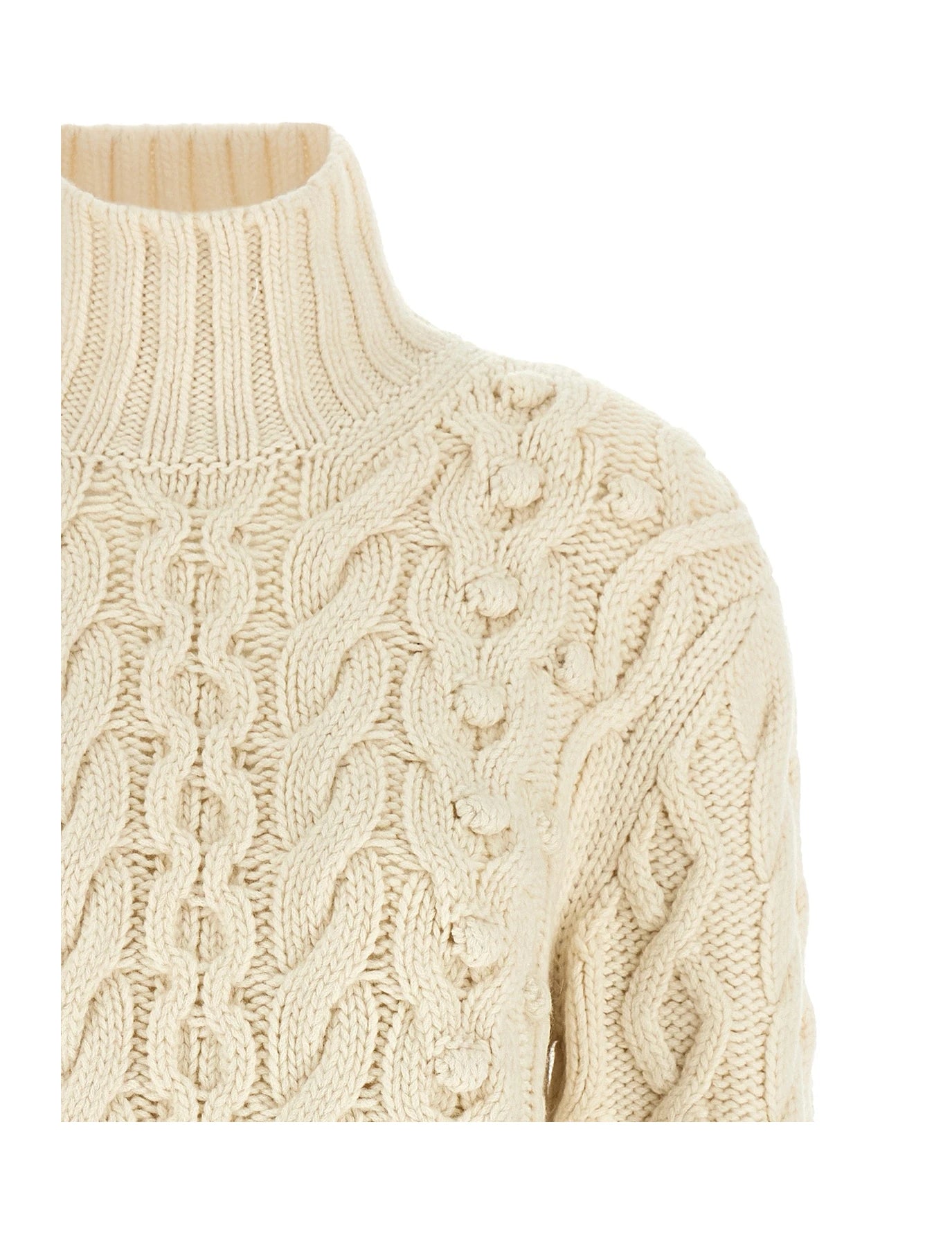 Stella McCartney Sweater in white, Virgin Wool — view 3