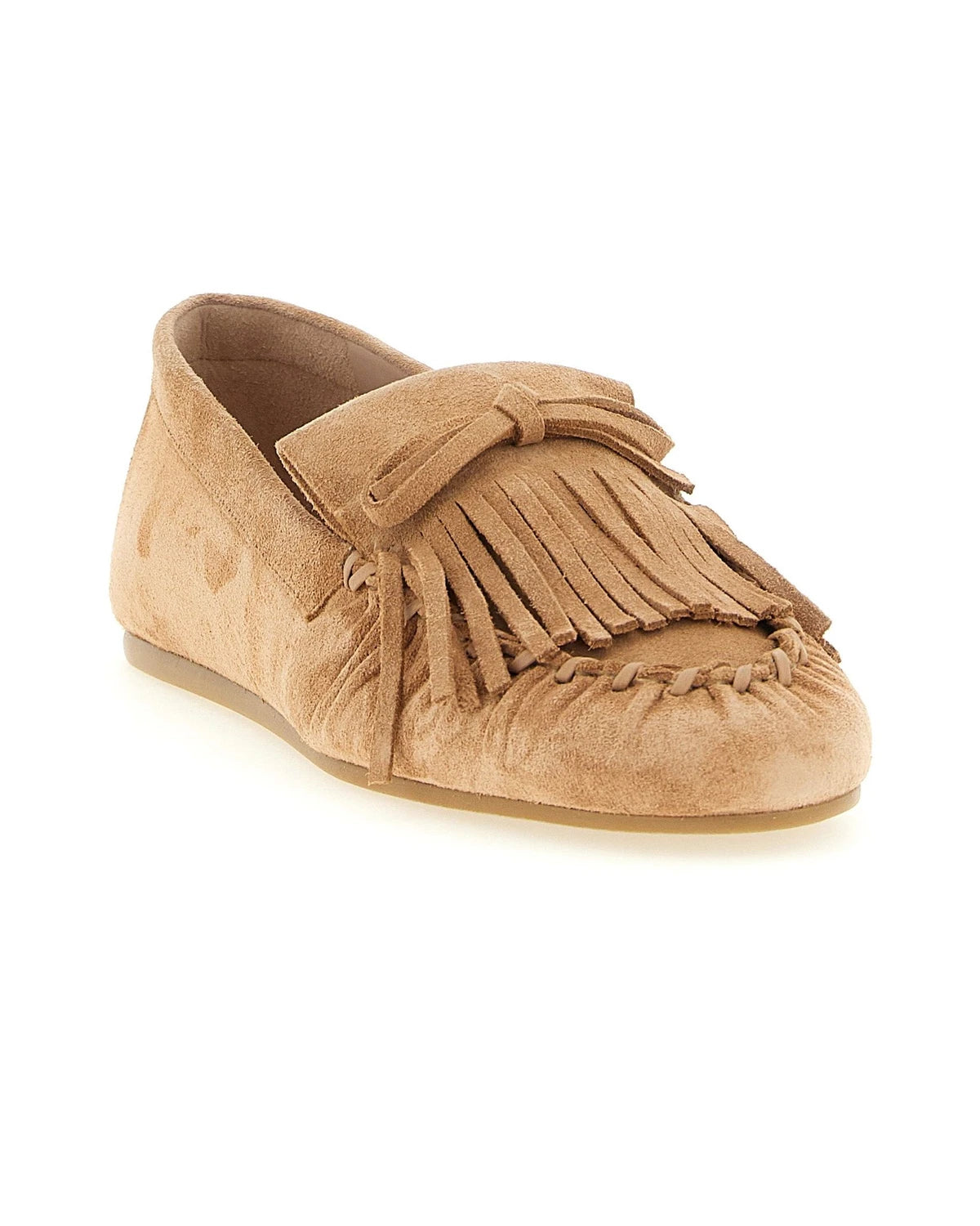 Stuart Weitzman Loafers in brown, Calfskin Leather — view 2