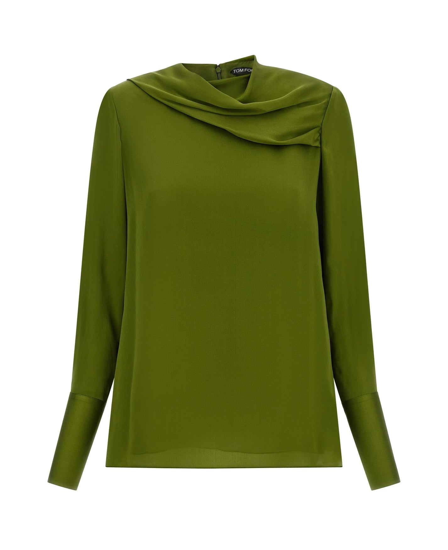Tom Ford Blouse in green, Silk
