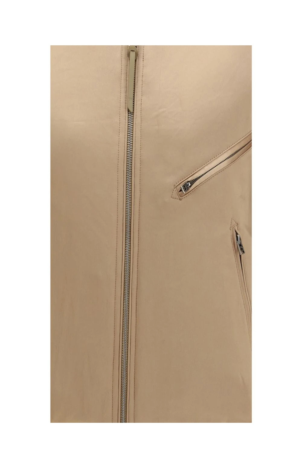 Tom Ford Bomber Jacket in gold, Silk Satin — view 3