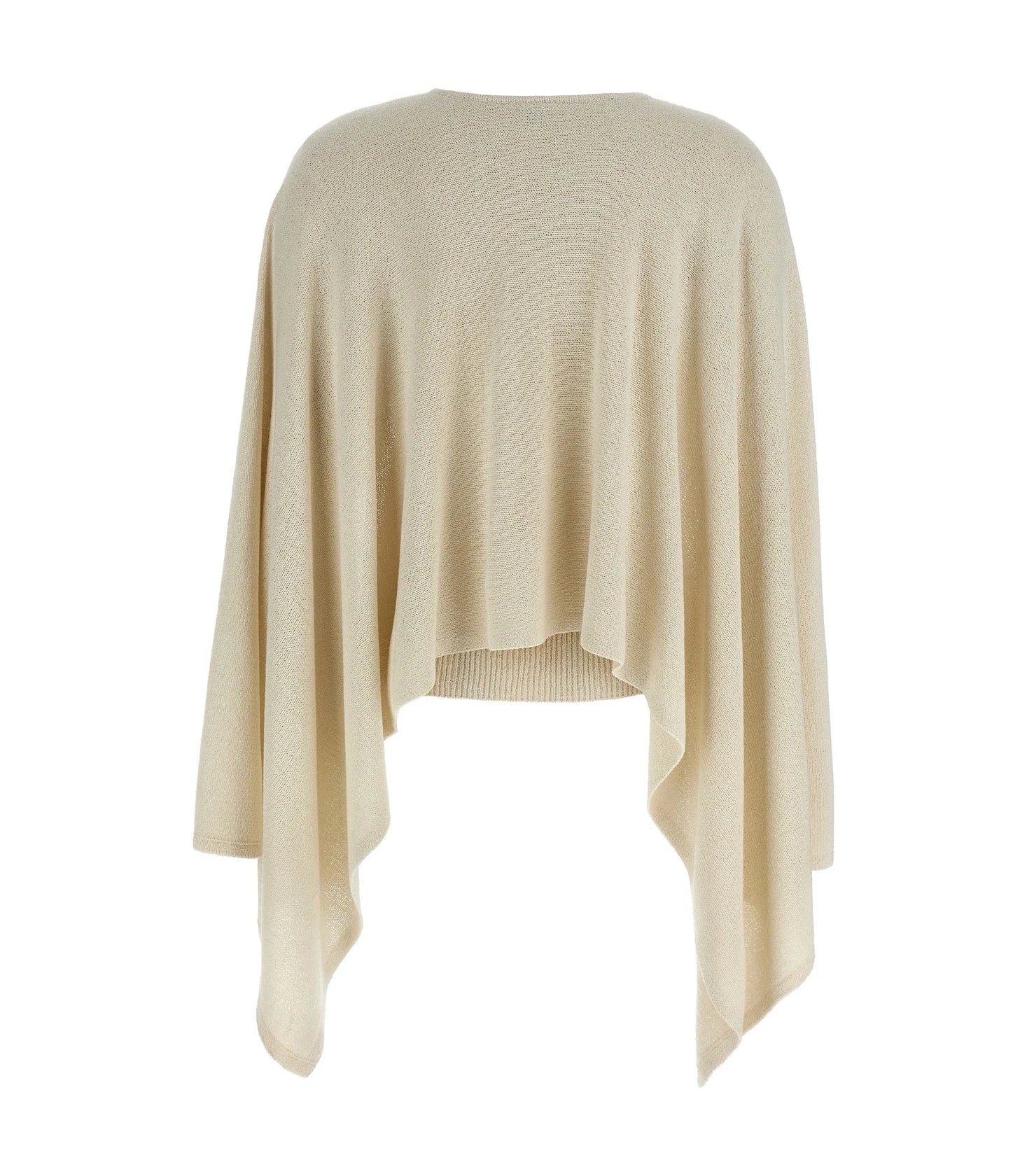 Toteme Cardigan in beige, Silk — view 2