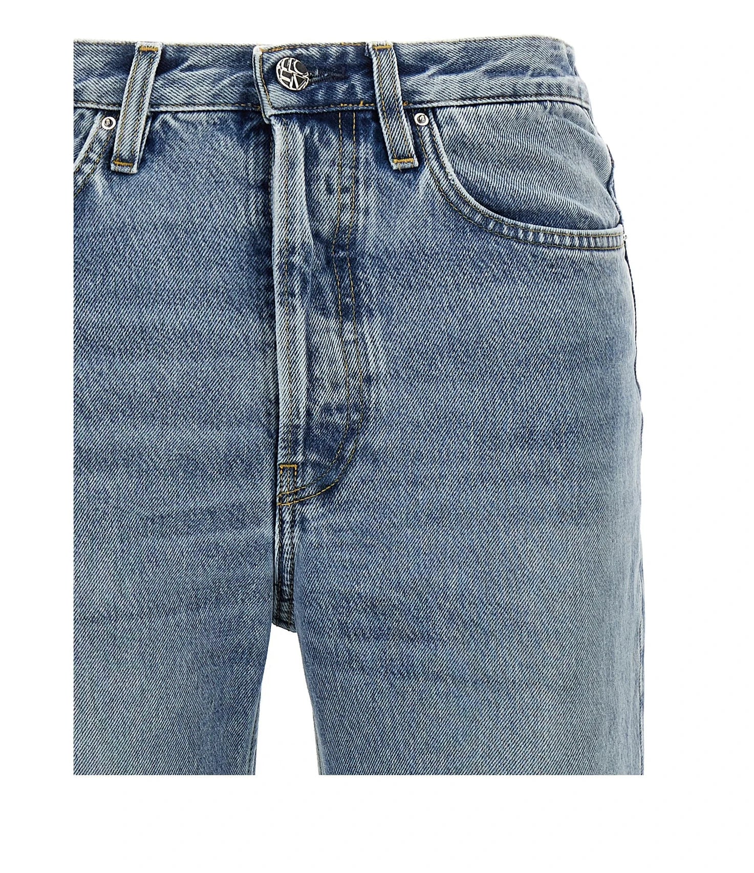 Toteme Jean in blue, Cotton — view 3