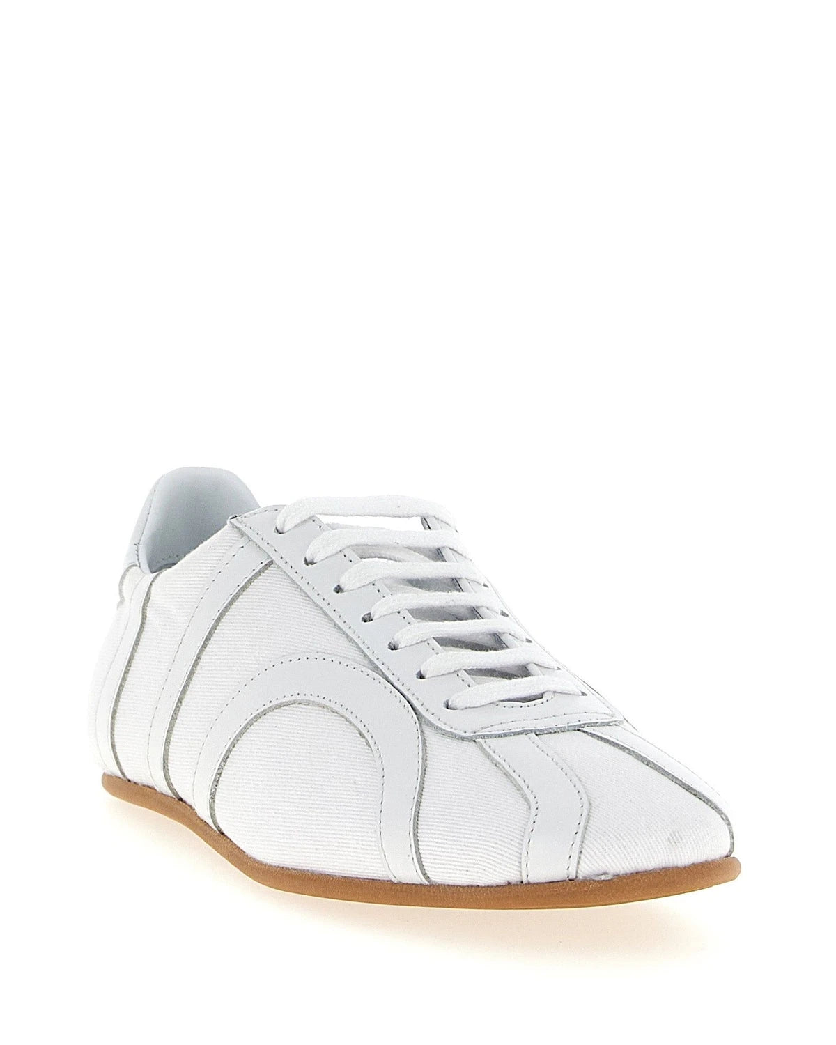 Toteme Sneakers in white, Recycled Cotton โ view 2
