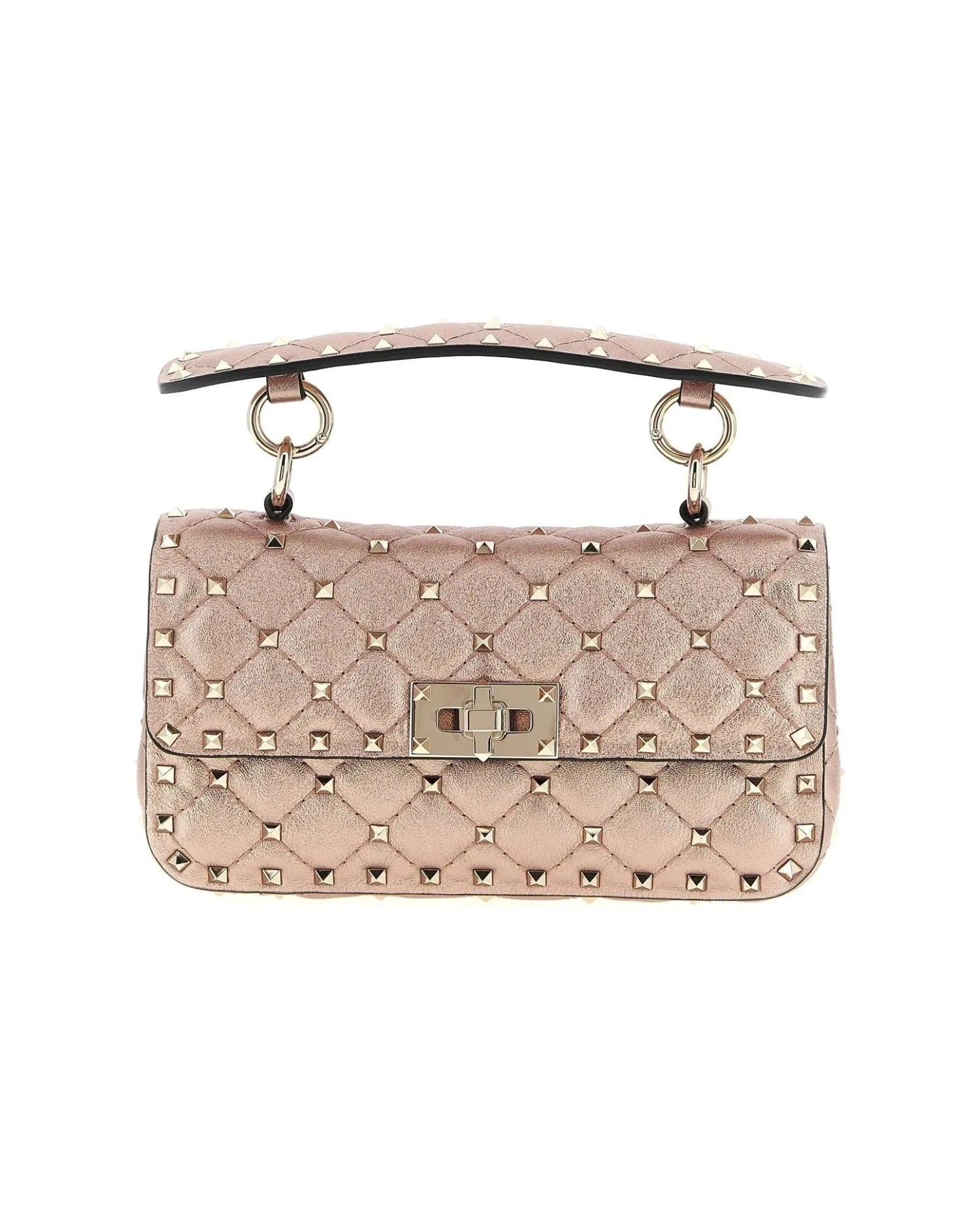 Valentino Garavani Shoulder Bag in pink, Lamb Leather