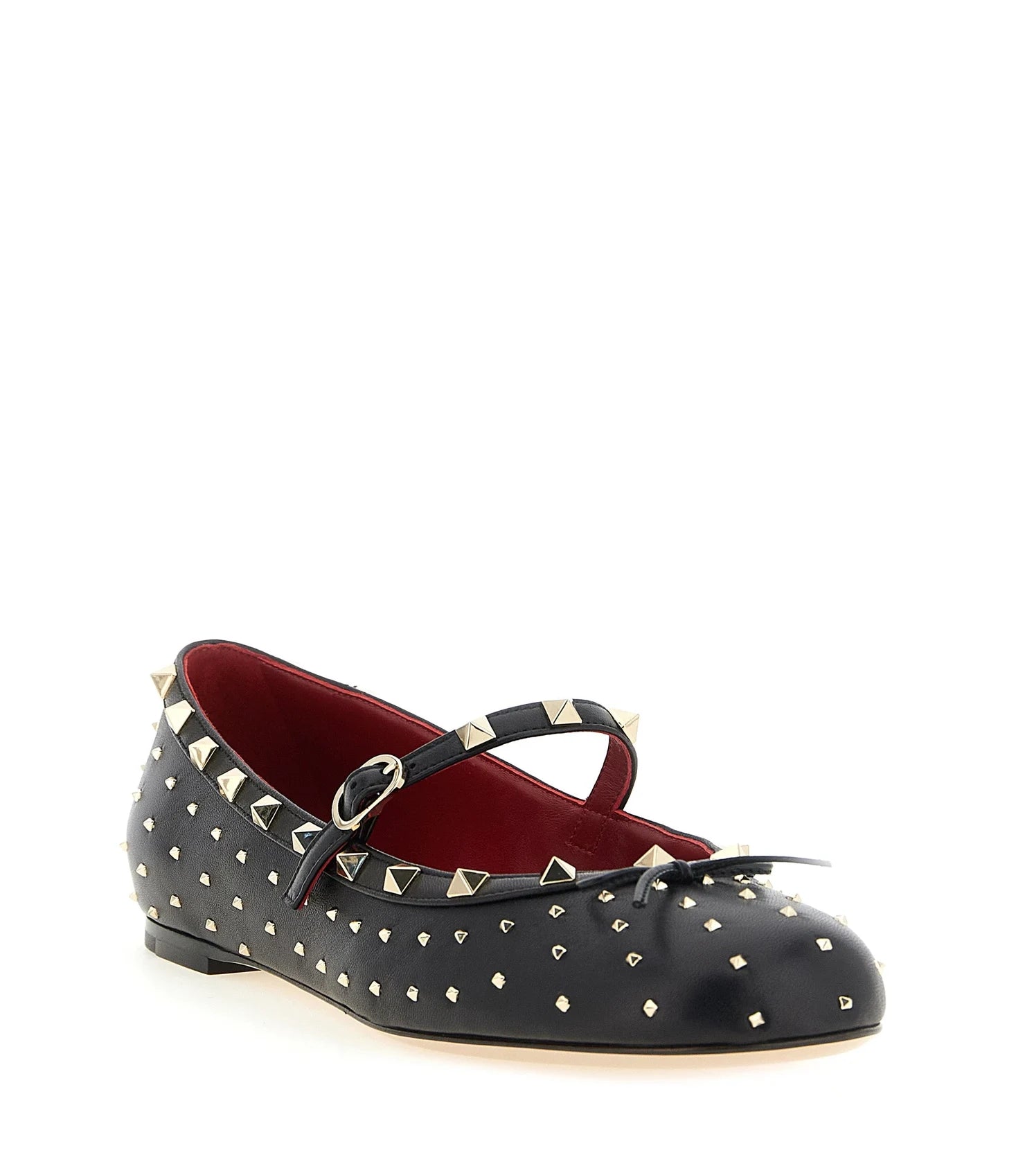 Valentino Garavani Ballet Flats in black, Lamb Leather — view 2