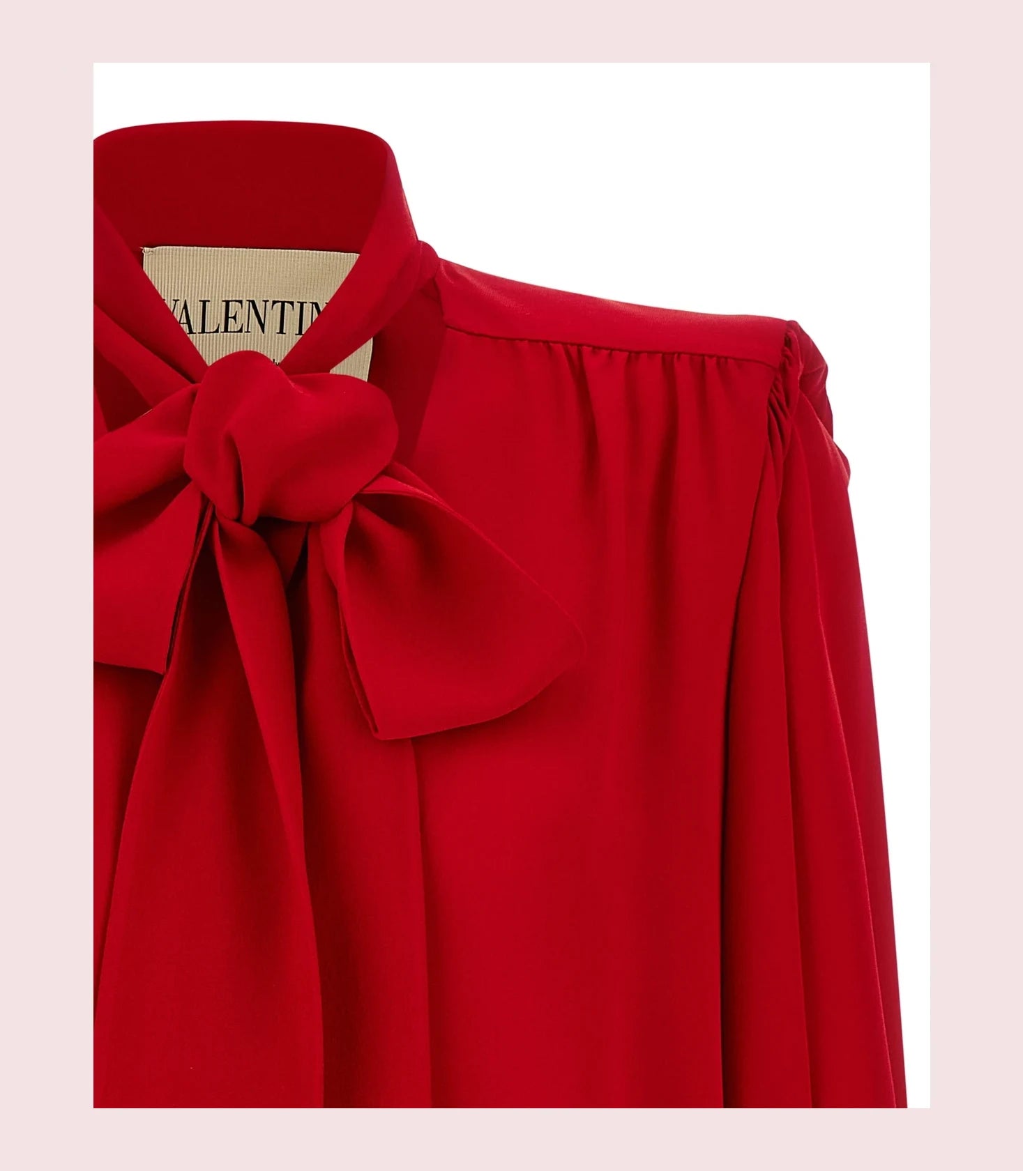 Valentino Garavani Blouse in red, Silk — view 3