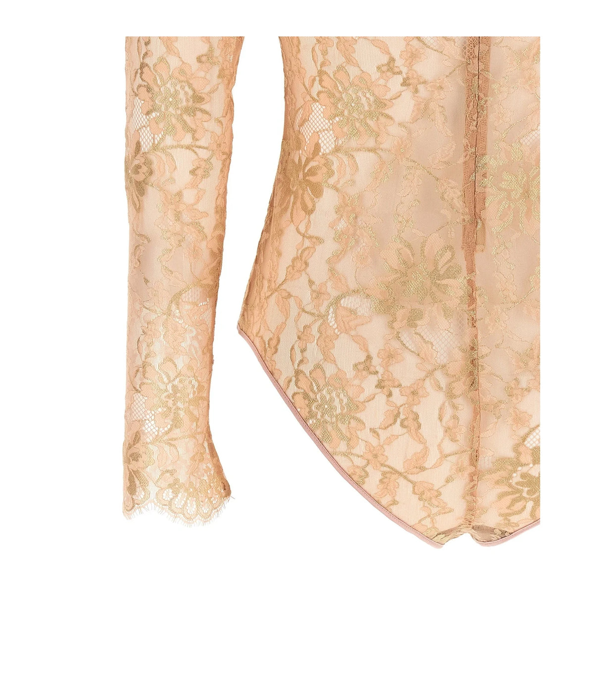 Valentino Garavani Bodysuit in pink, Polyamide — view 4